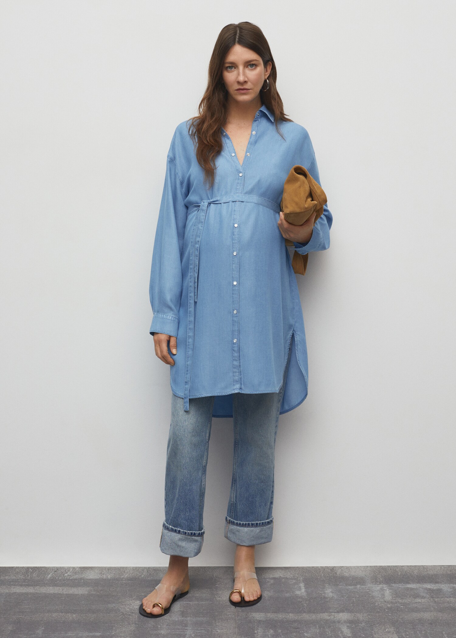 Robe chemise jean - Plan général