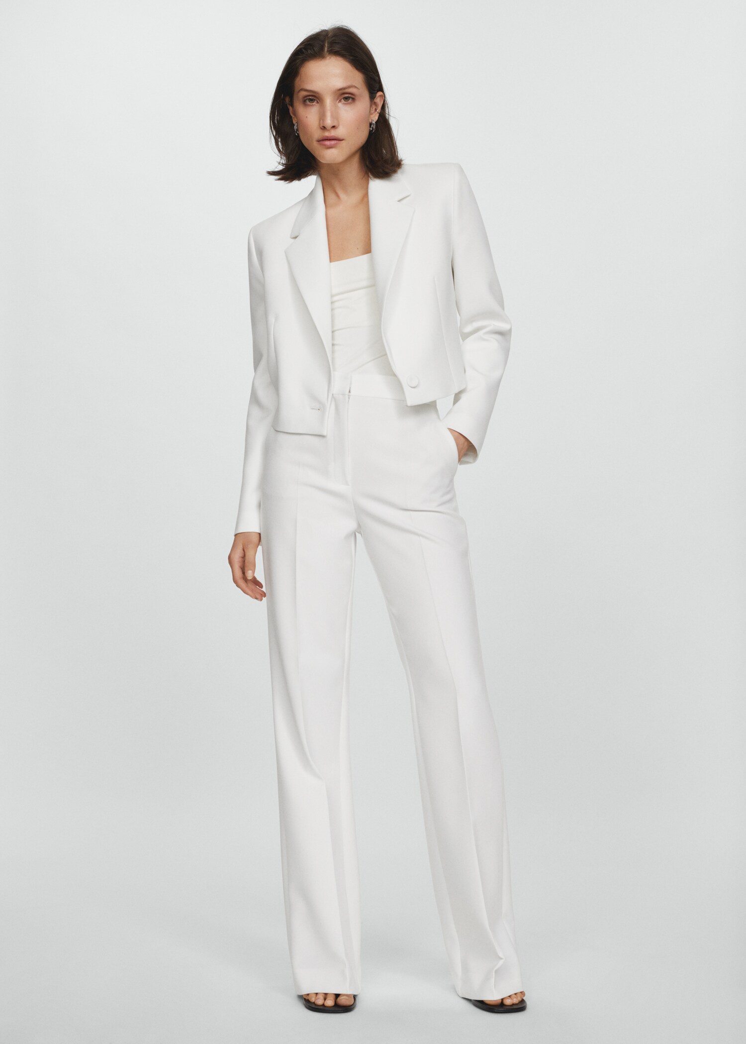 Straight suit pants - General plane