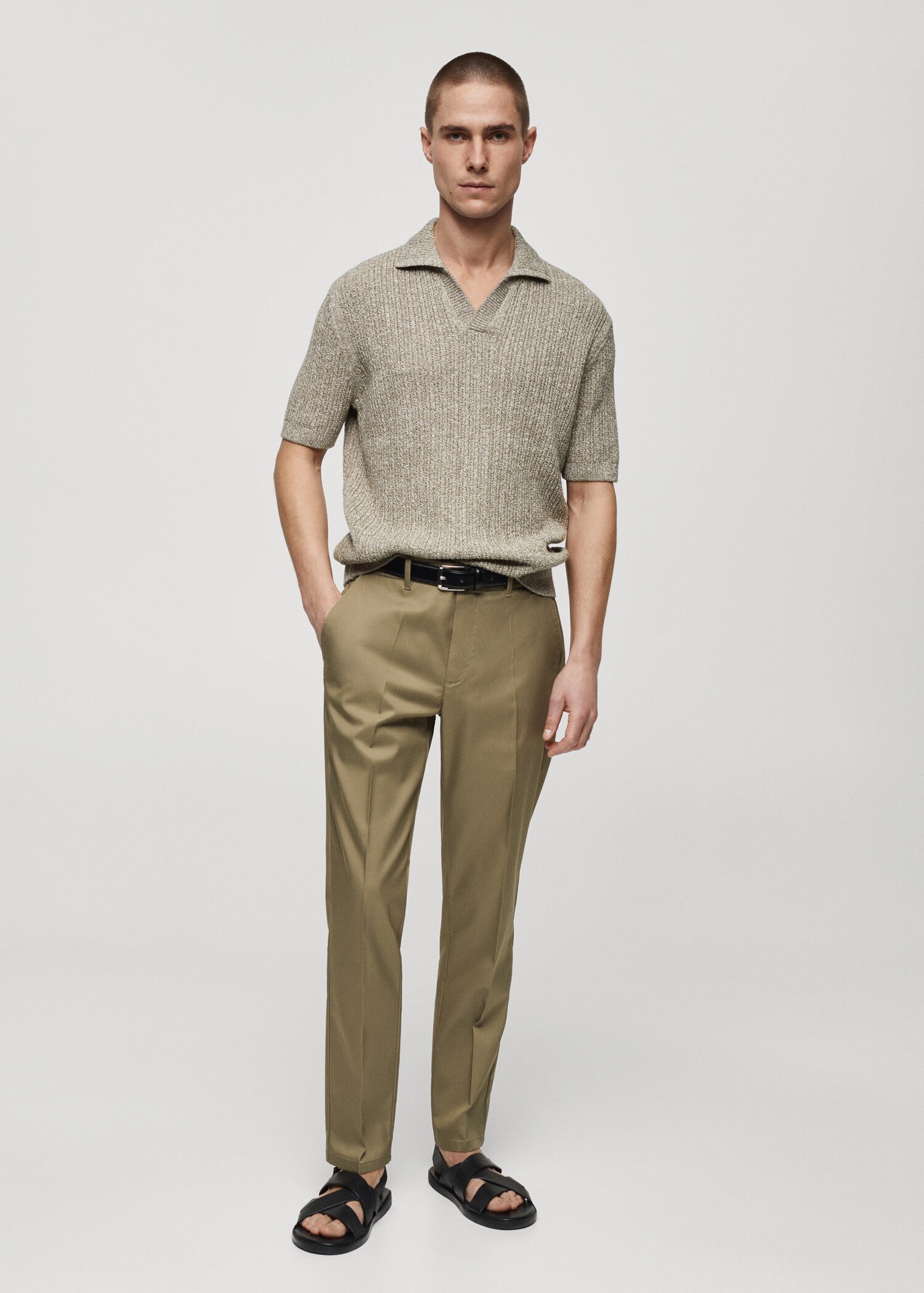 Pantalon slim-fit Lyocell - Plan général