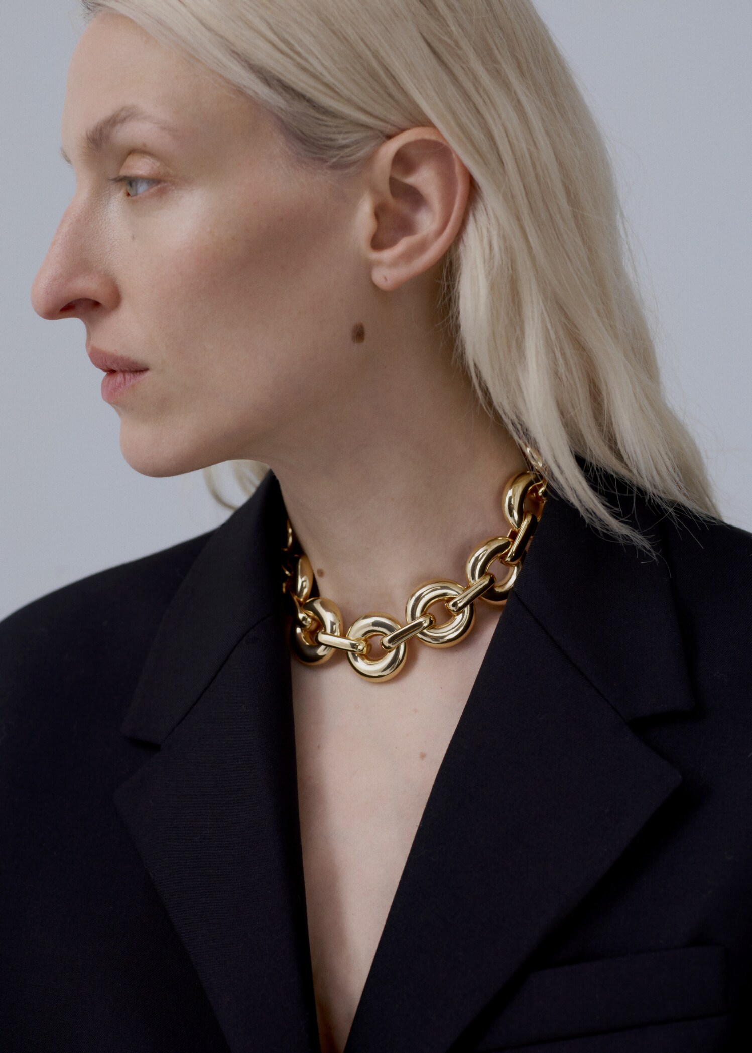 Maxi chain necklace - General plane