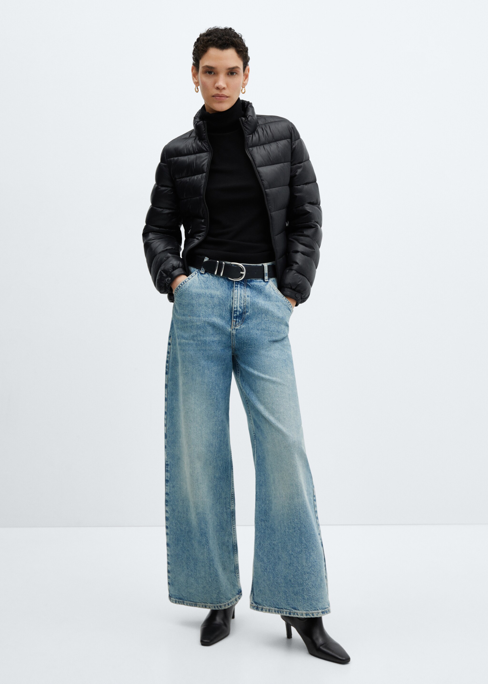 Pocket quilted jacket - General plane