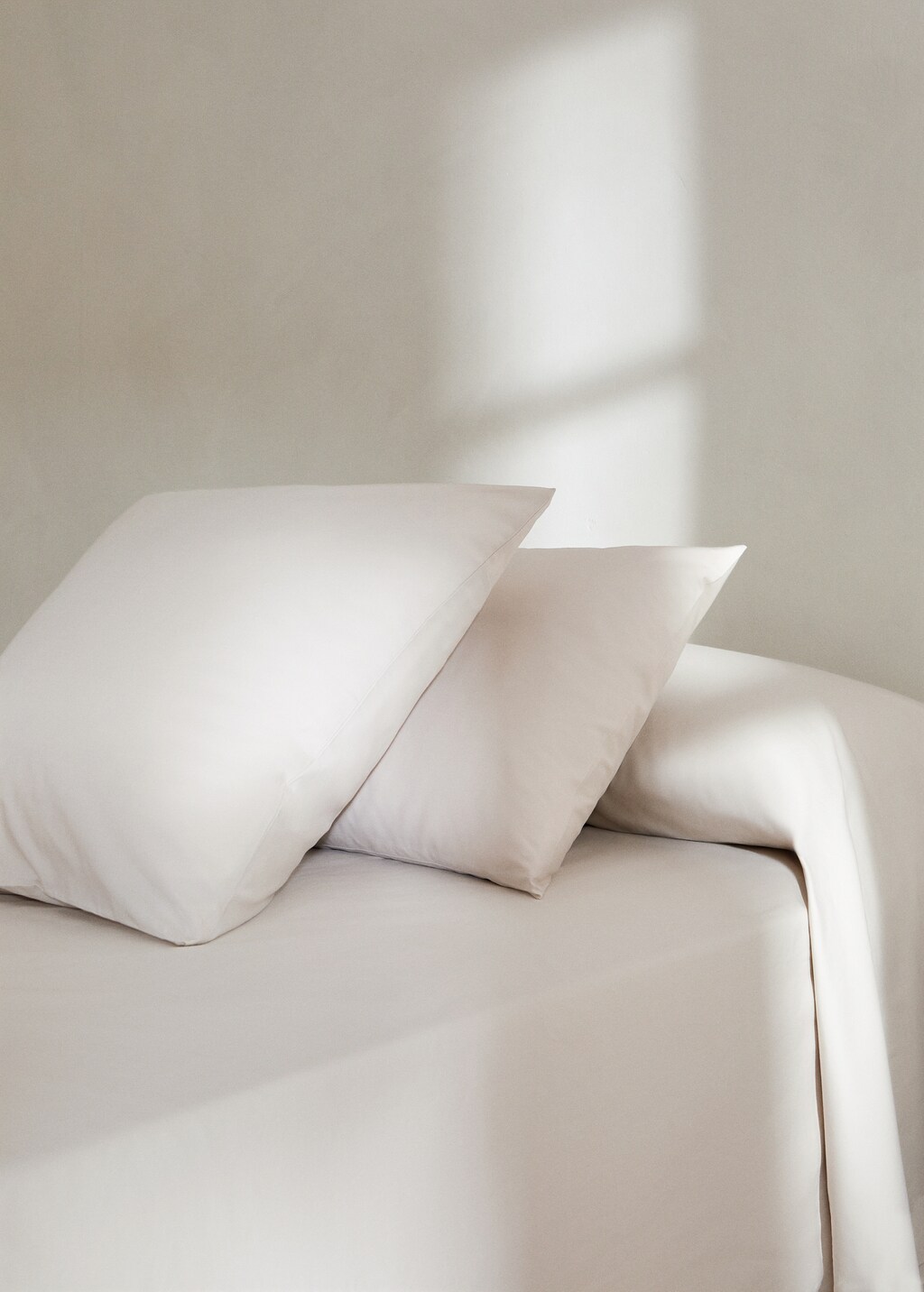 Percale cotton pillowcase 300 threads 50x75cm