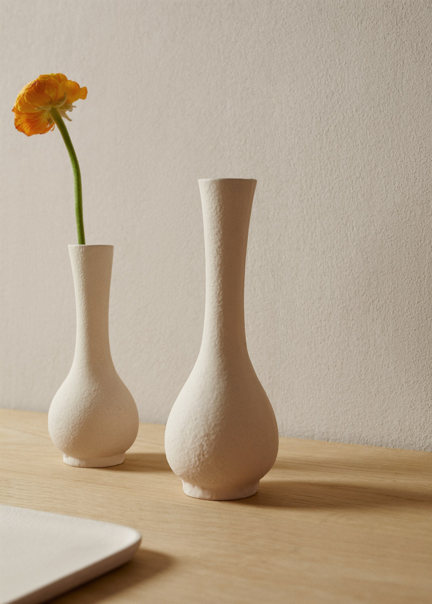 Textured metalic vase - General plane