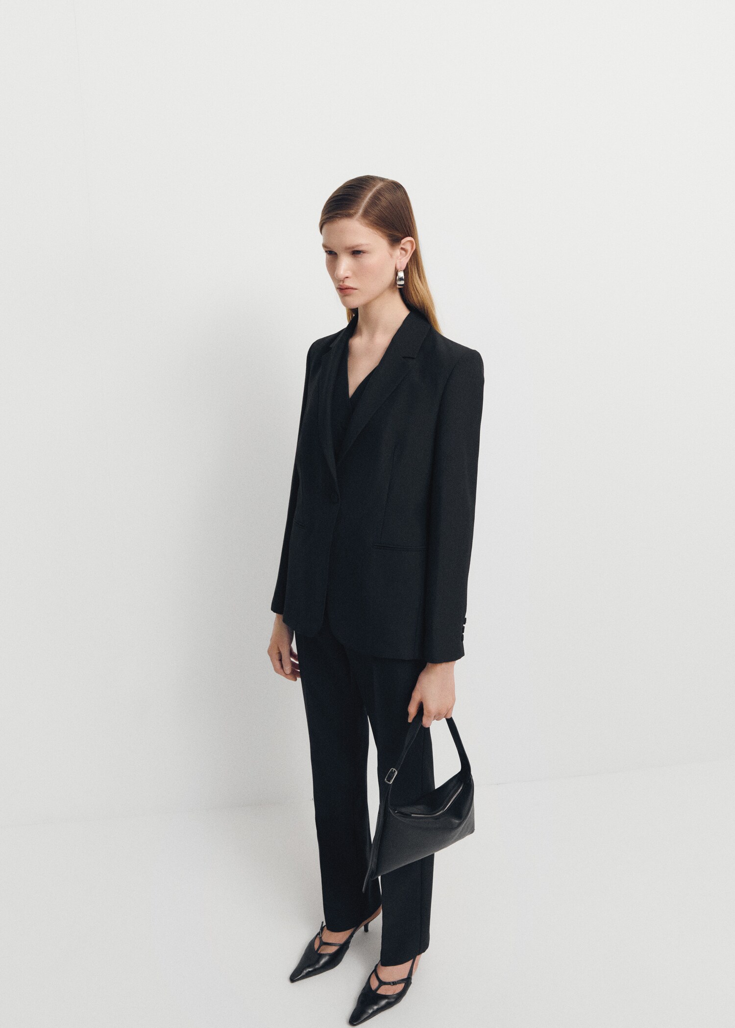 Wool suit jacket - General plane