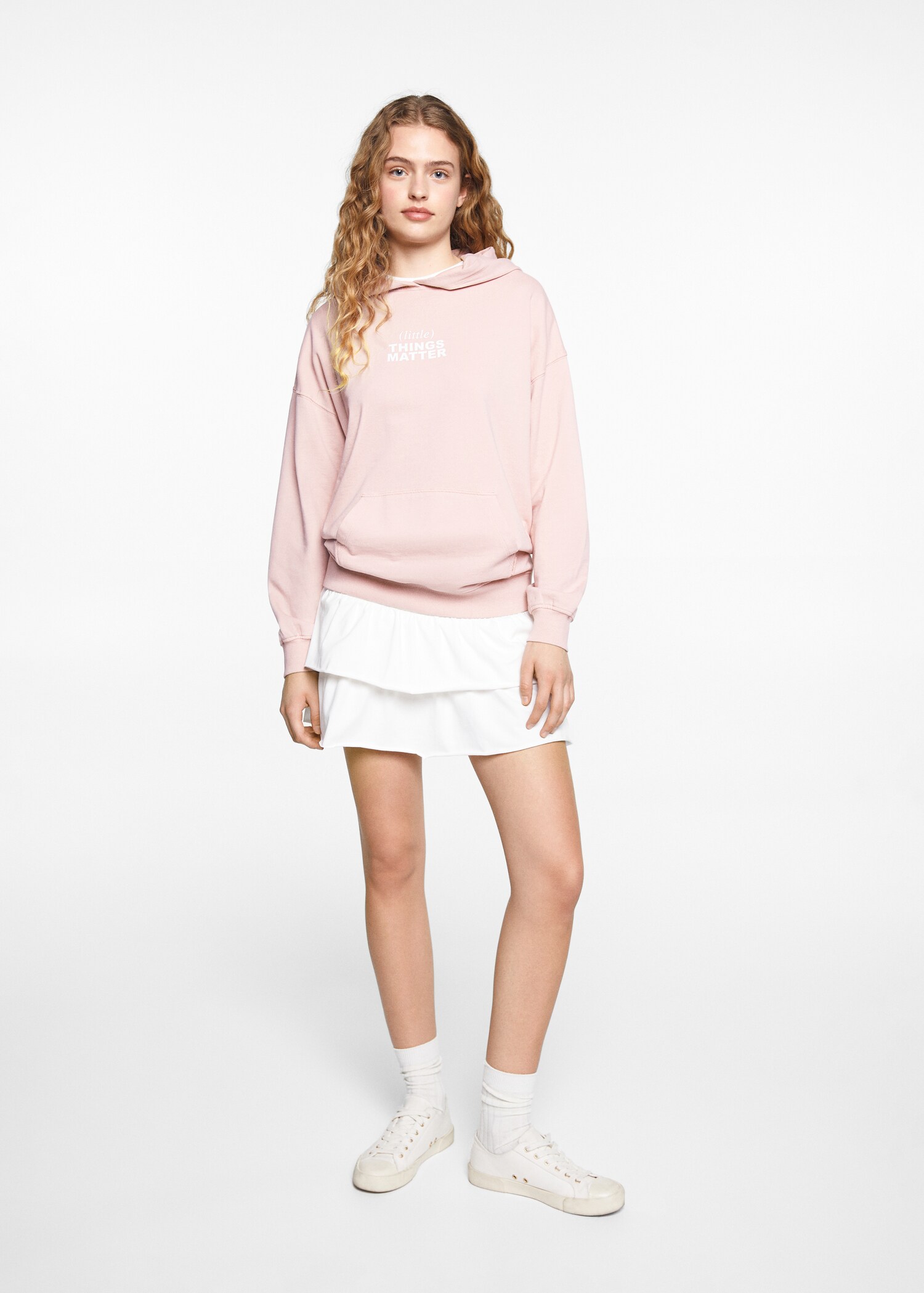 Message zipped hoodie - General plane