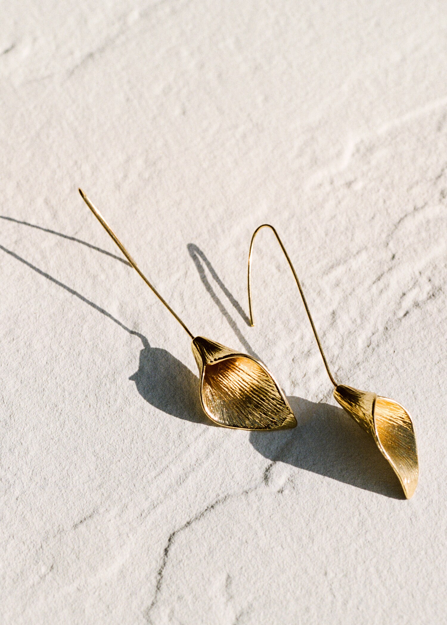 Leaves pendant earrings - General plane