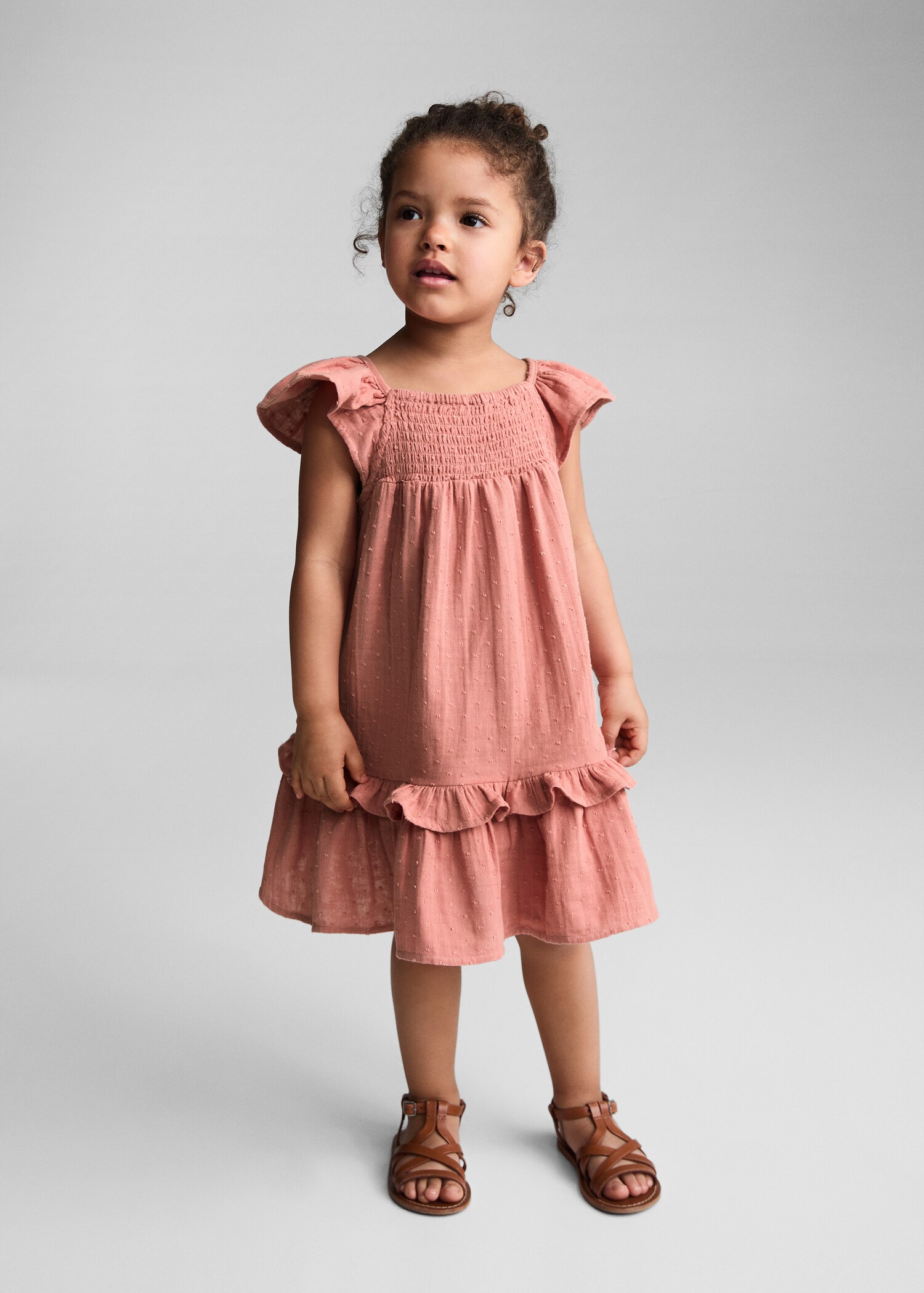 Robe plumetis coton - Plan général