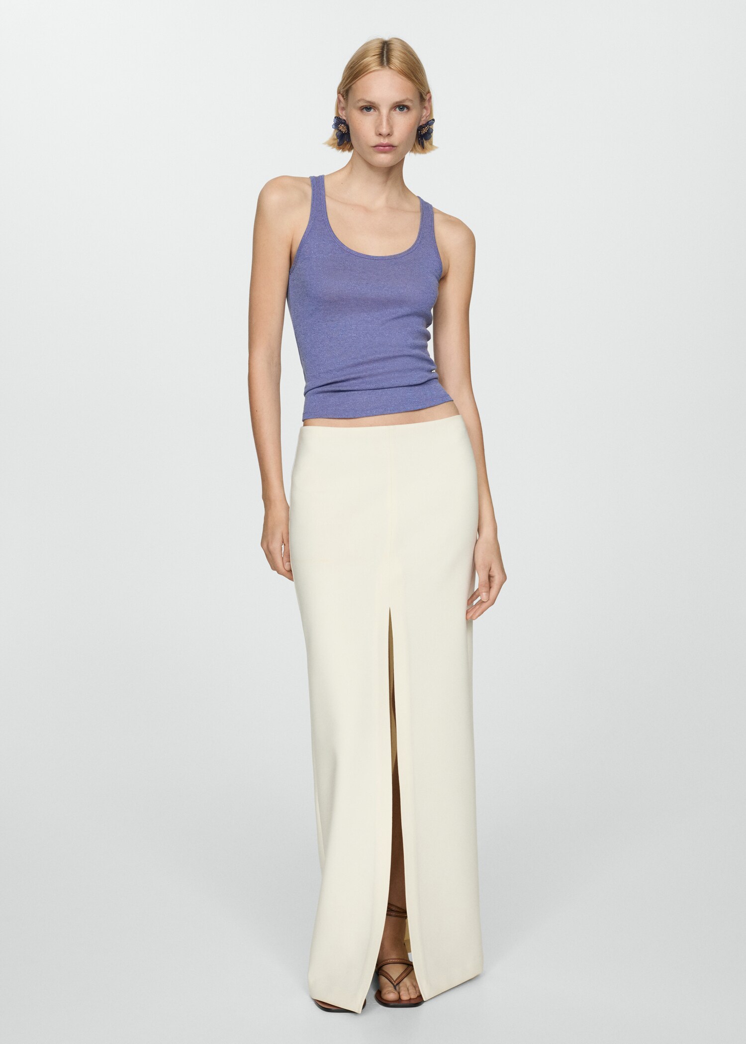 Top maille Lurex - Plan général