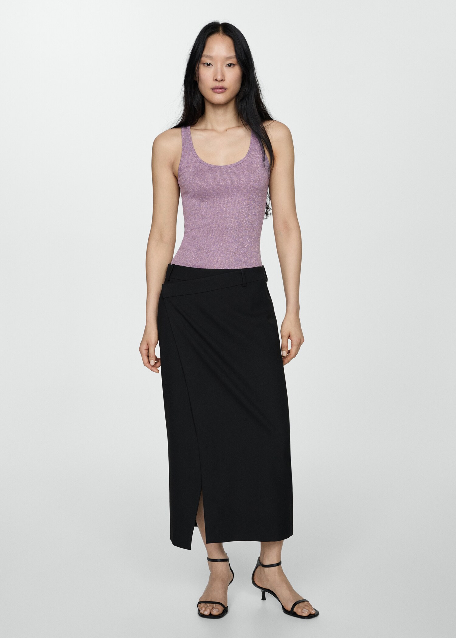 Top maille Lurex - Plan général