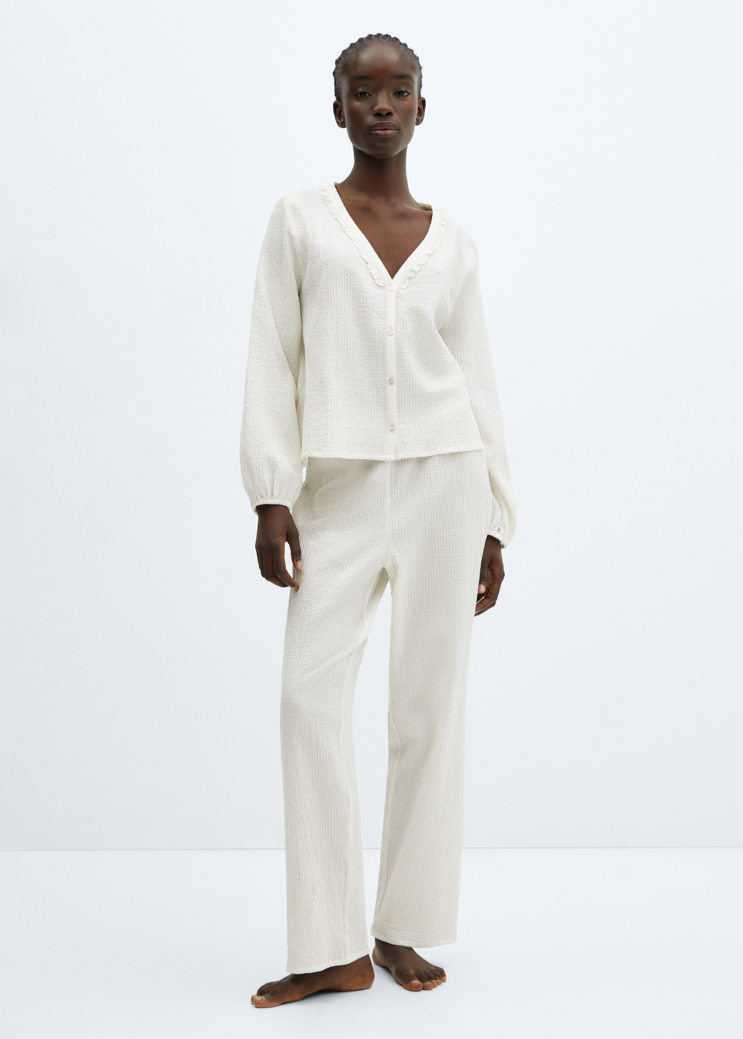 Pack pijama algodón Mujer MANGO Chile - Main Image