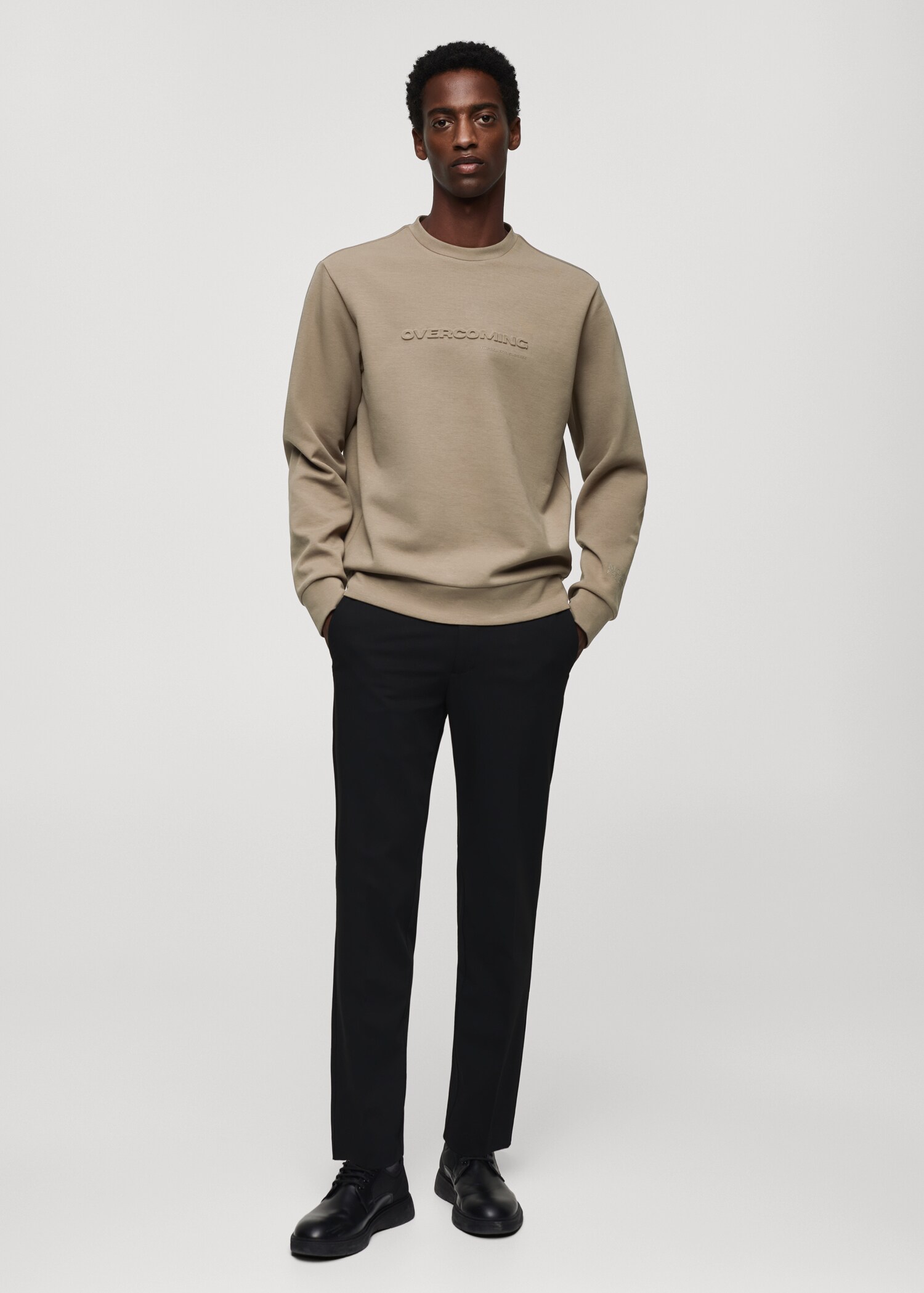 Quick-dry embossed sweatshirt - General plane