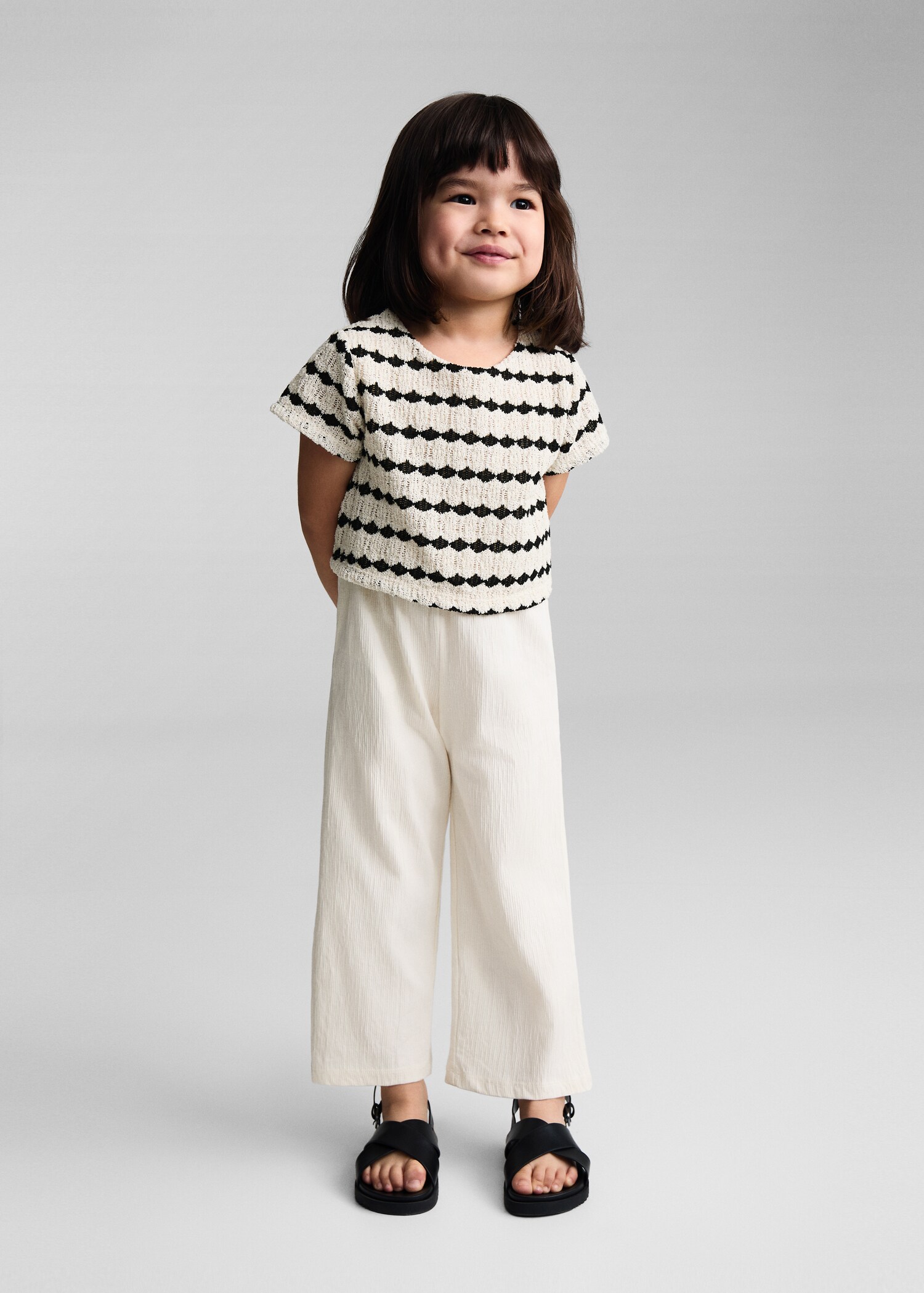 Cotton print jumpsuit - Загальний план
