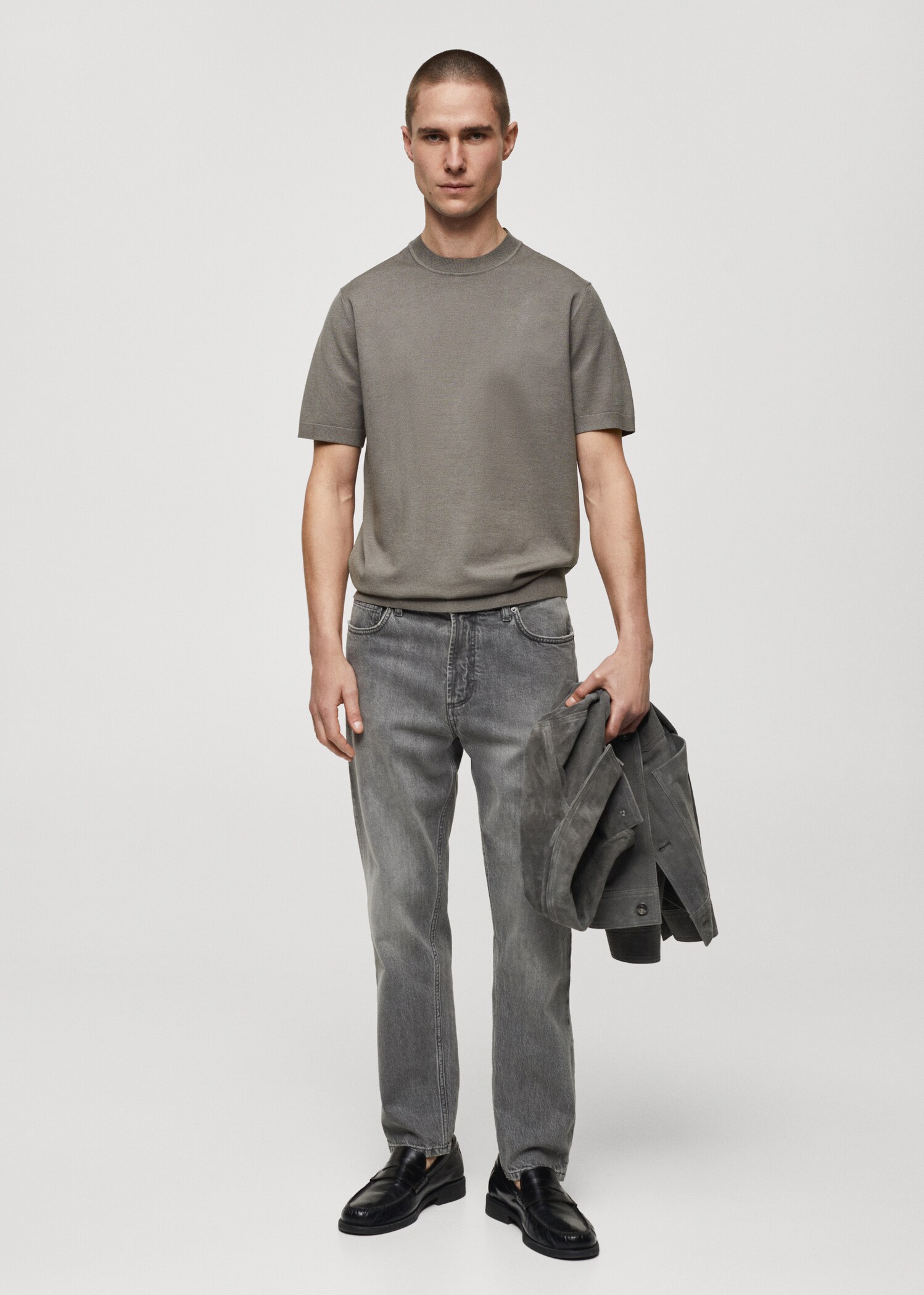 Fine-knit T-shirt - General plane