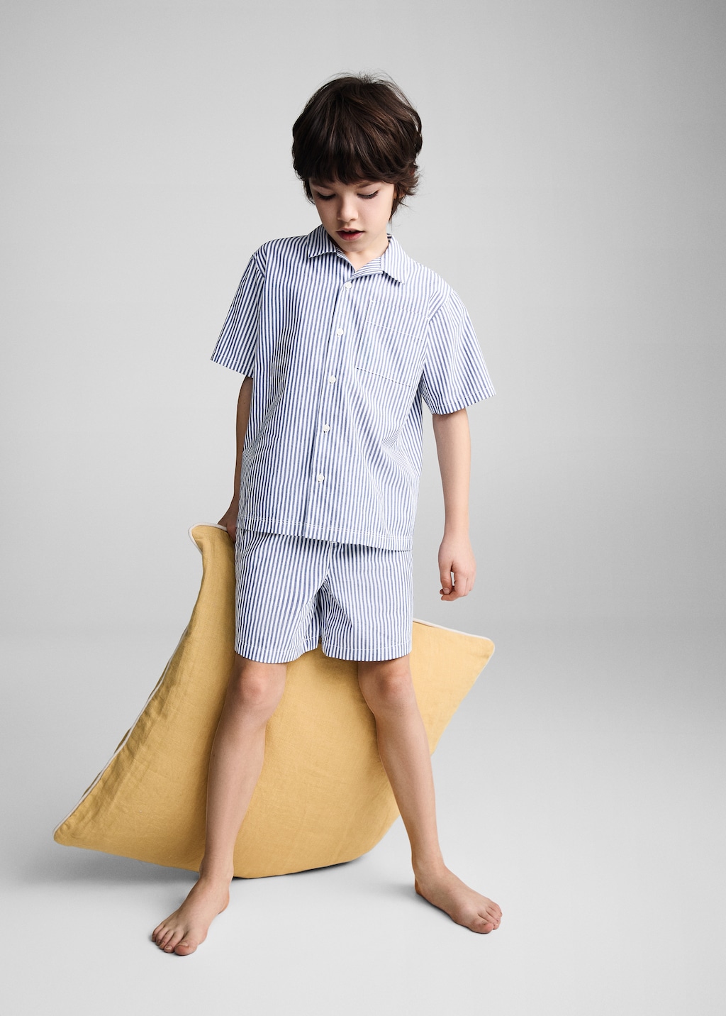 Short sleeve button up pyjamas sale