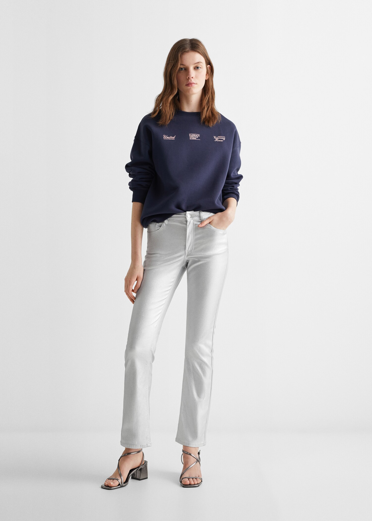 Pantalon métallisé - Plan général