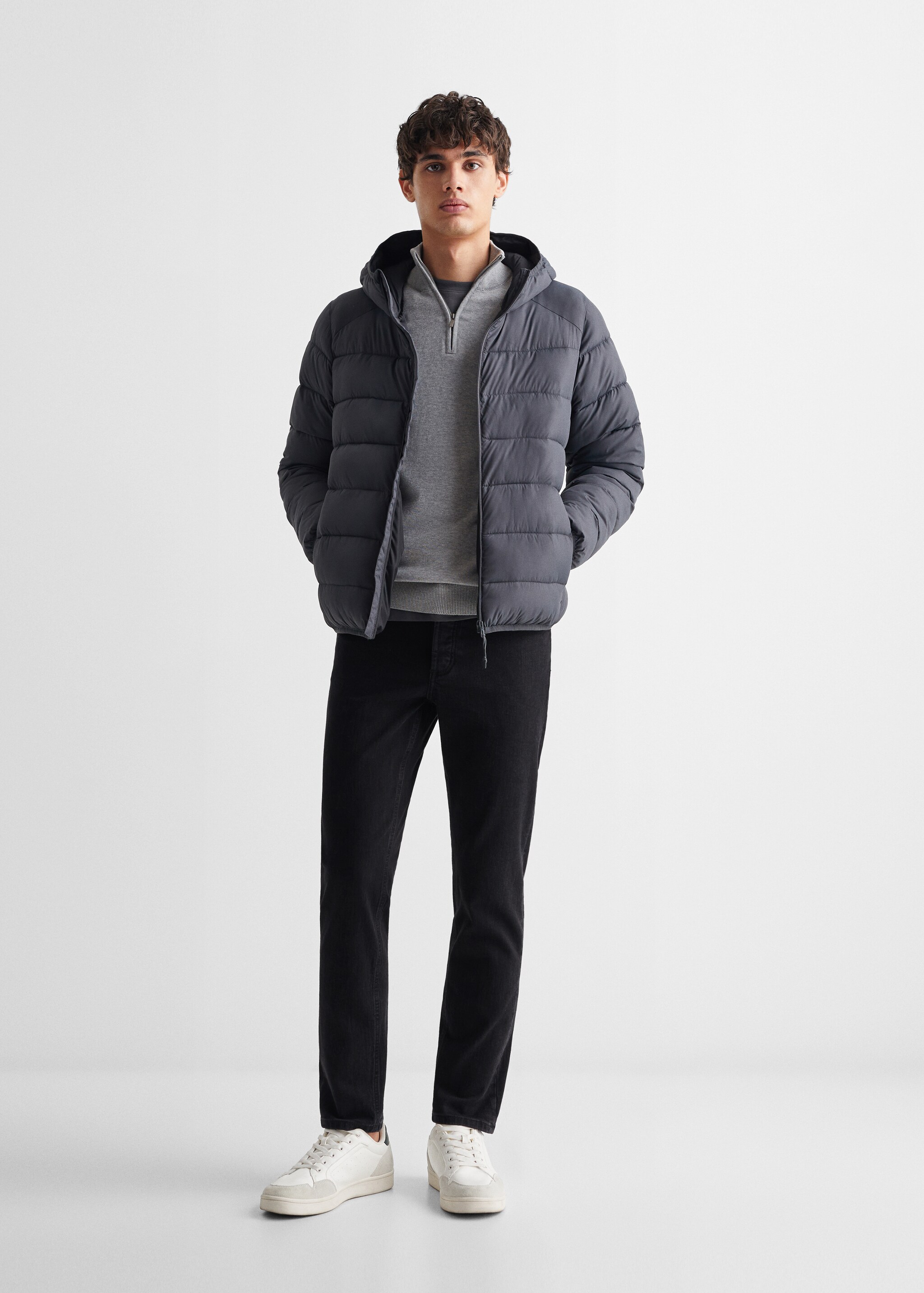 Quilted jacket - General plane