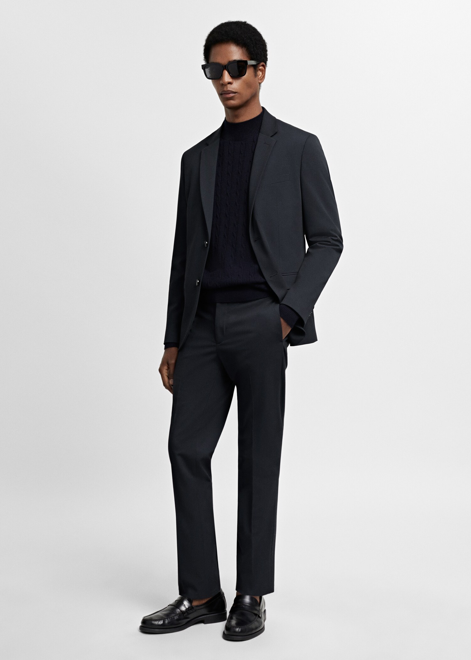 Костюмный пиджак París super slim fit - Общий план
