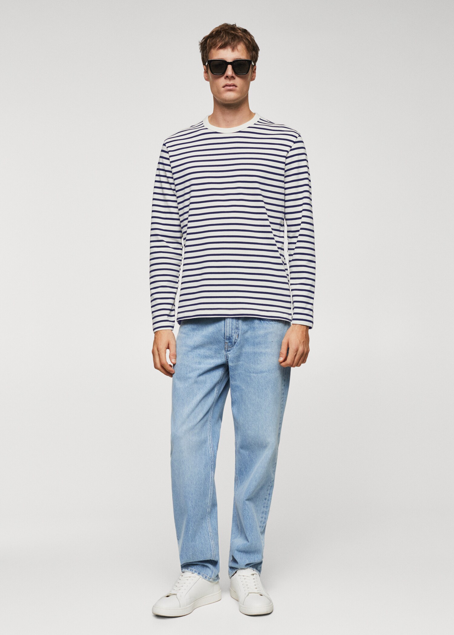 Striped long sleeves t-shirt - General plane