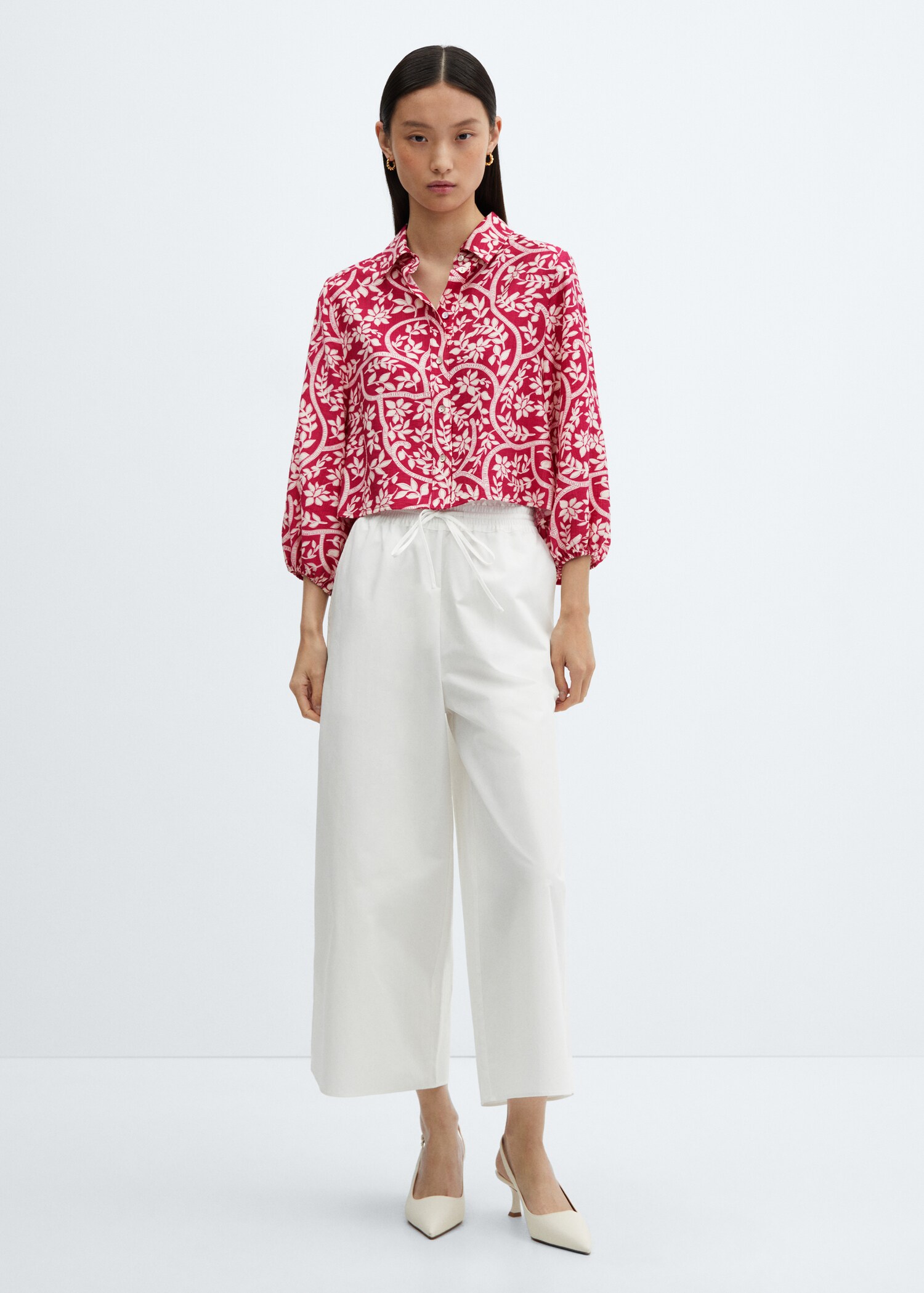 Camisa estampado floral - Plano general