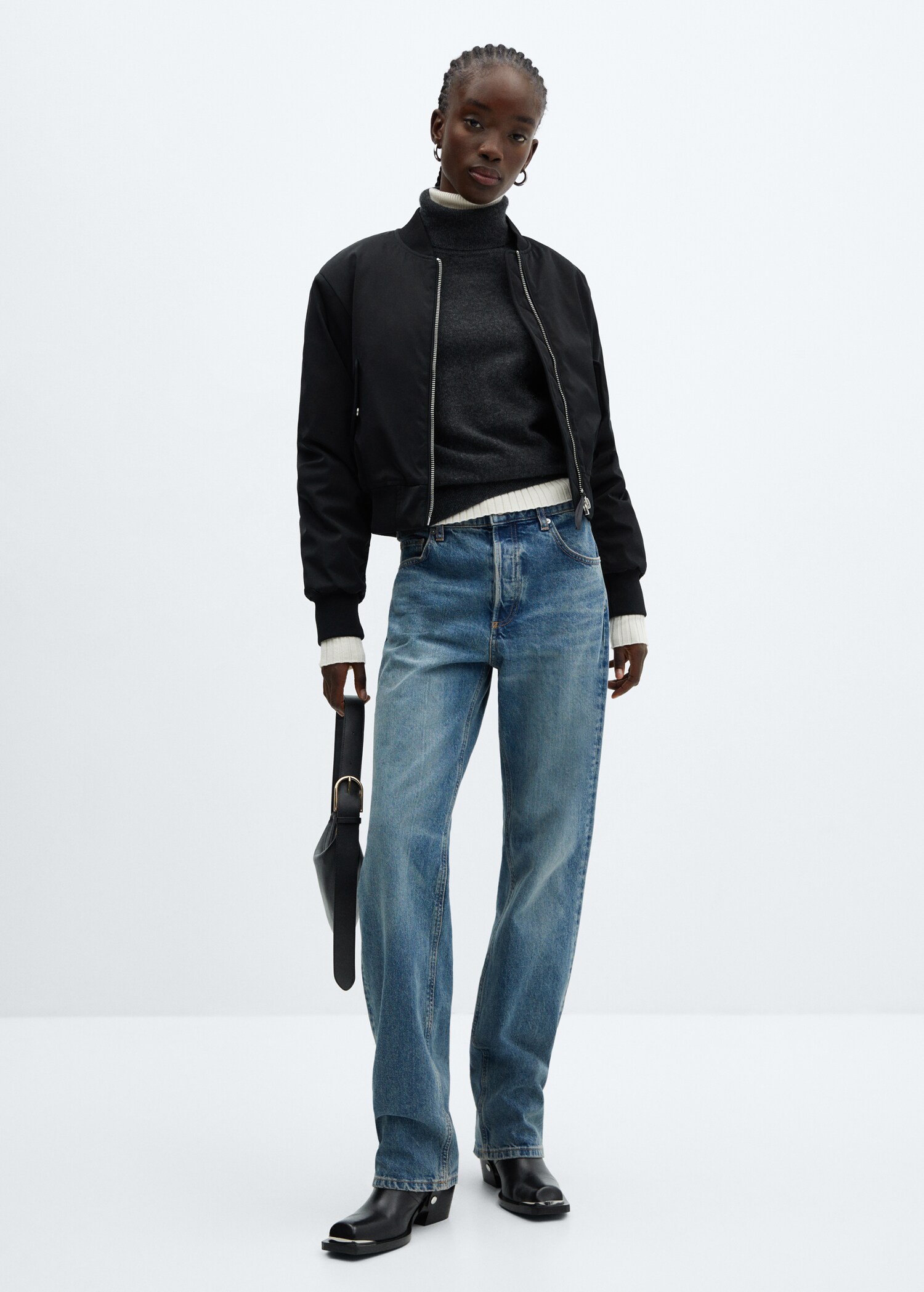 Chaqueta bomber oversize - Plano general