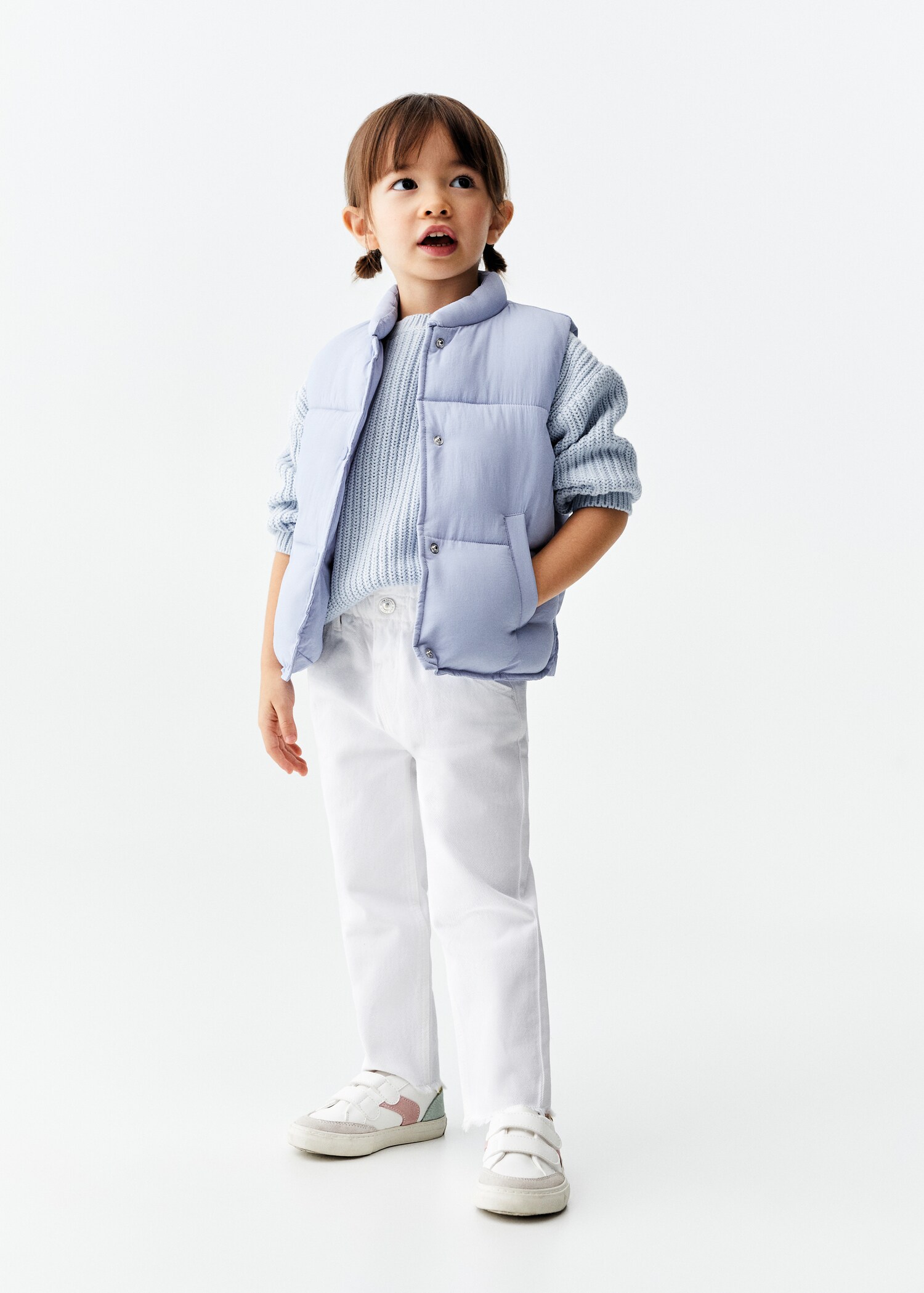Quilted gilet - General plane