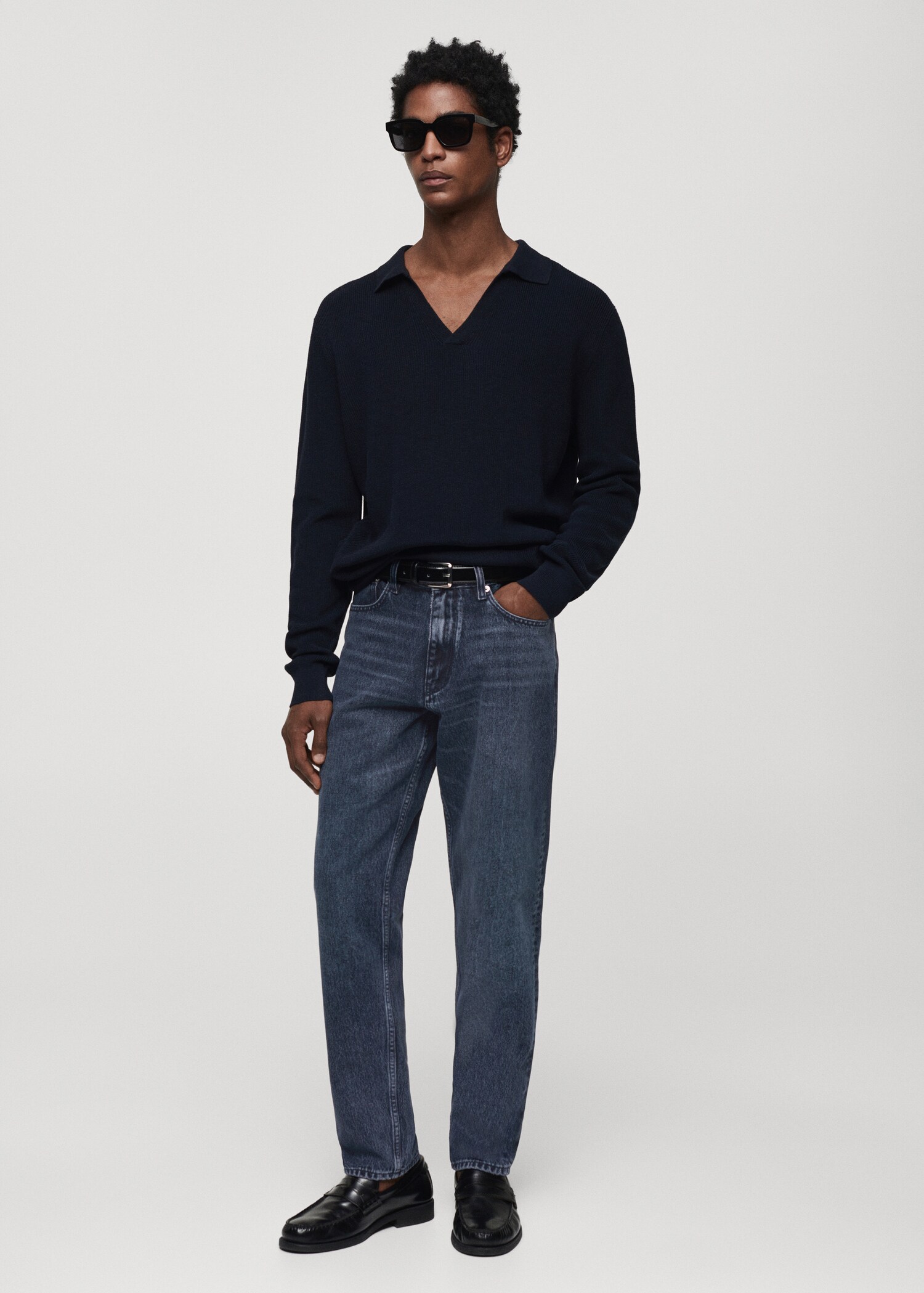 Jeans Bob straight fit - Plano general