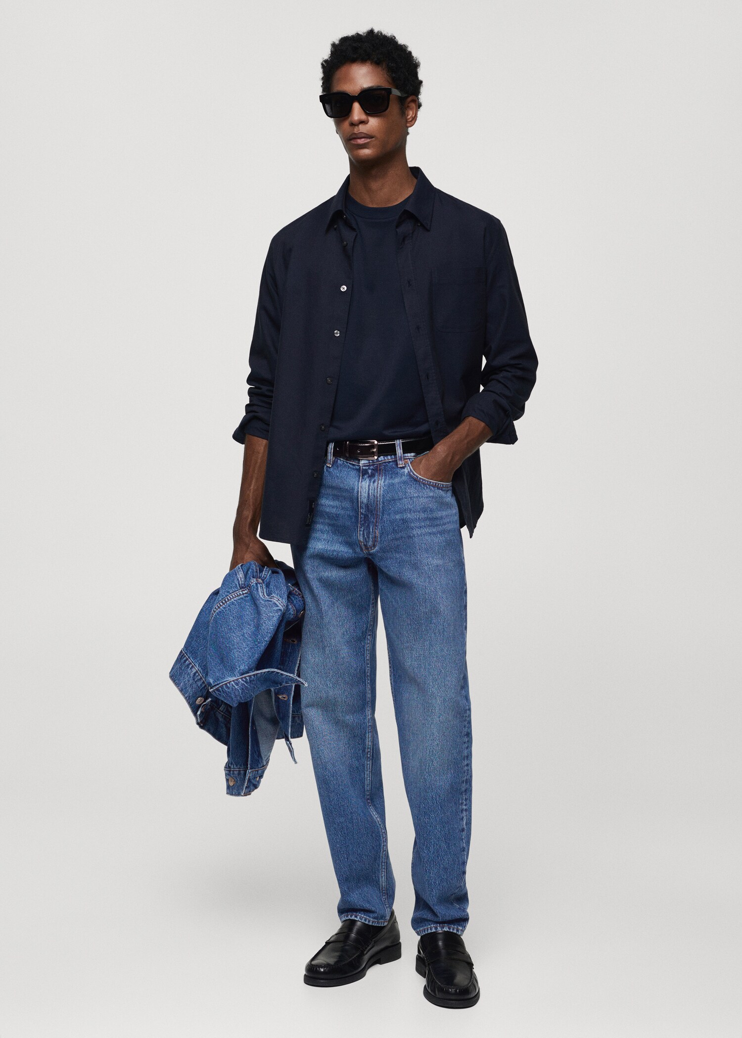 Jeans Bob straight fit - Plano general