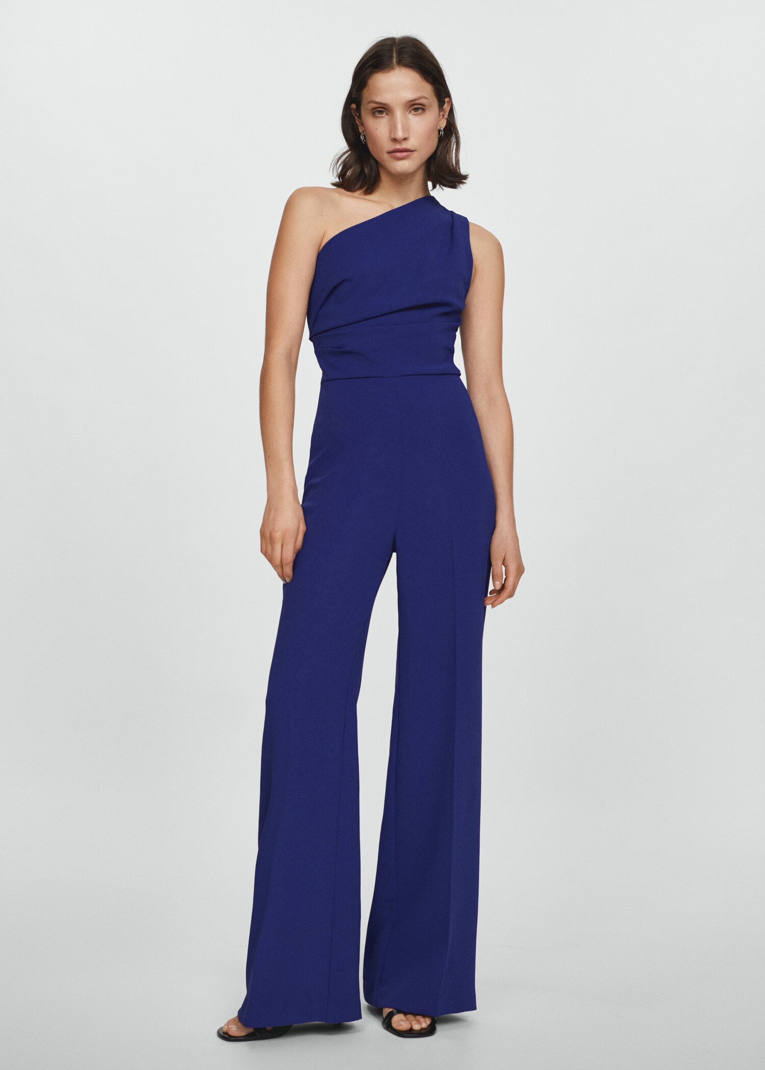 Asymmetric long jumpsuit - General plane