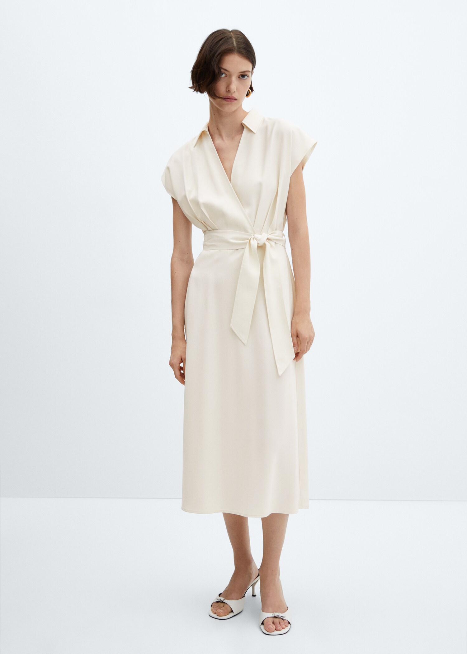 Belt wrap dress - General plane