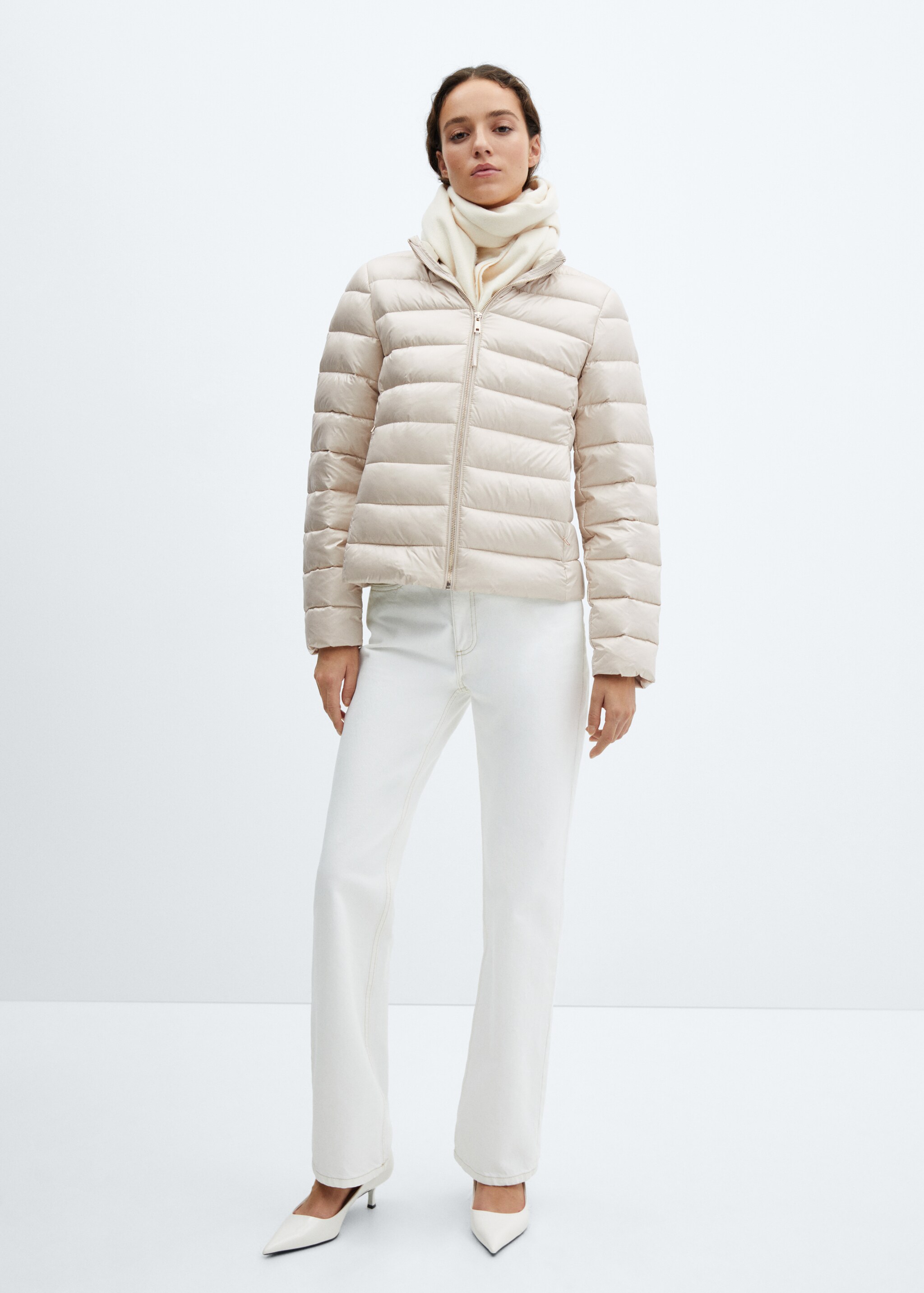 Quilted feather coat - General plane