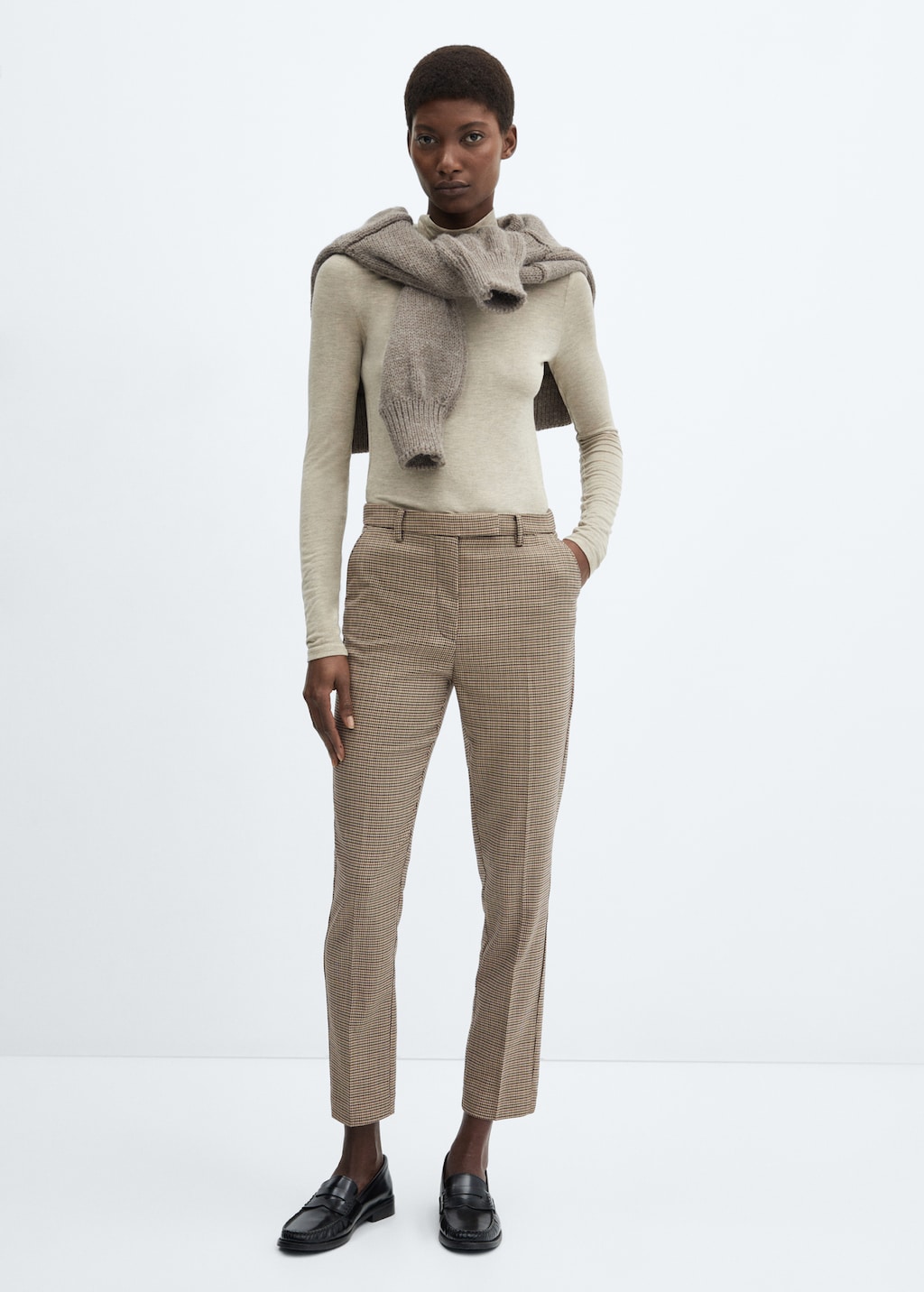 Mango skinny trousers sale