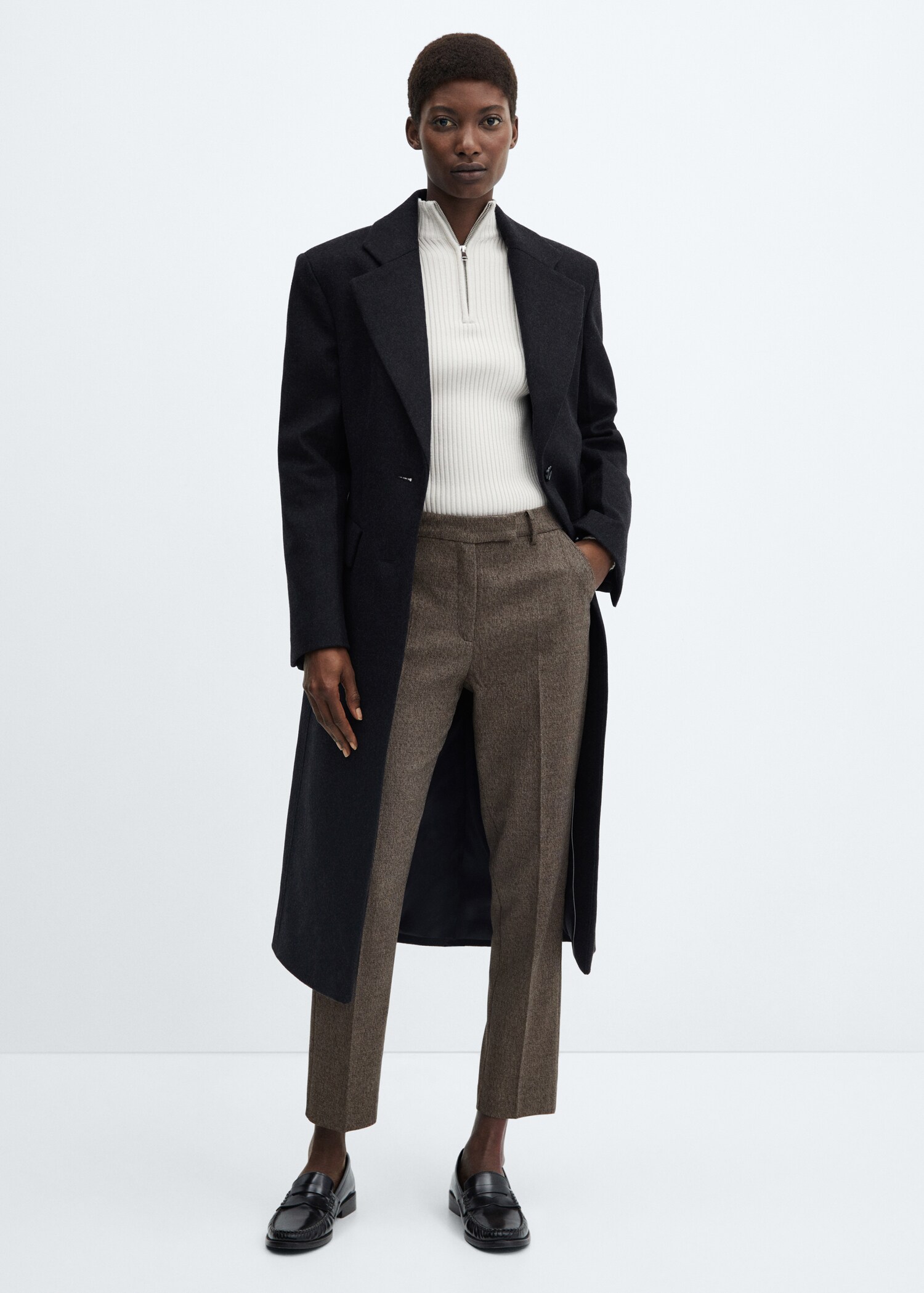 Pantalón skinny tiro medio - Plano general