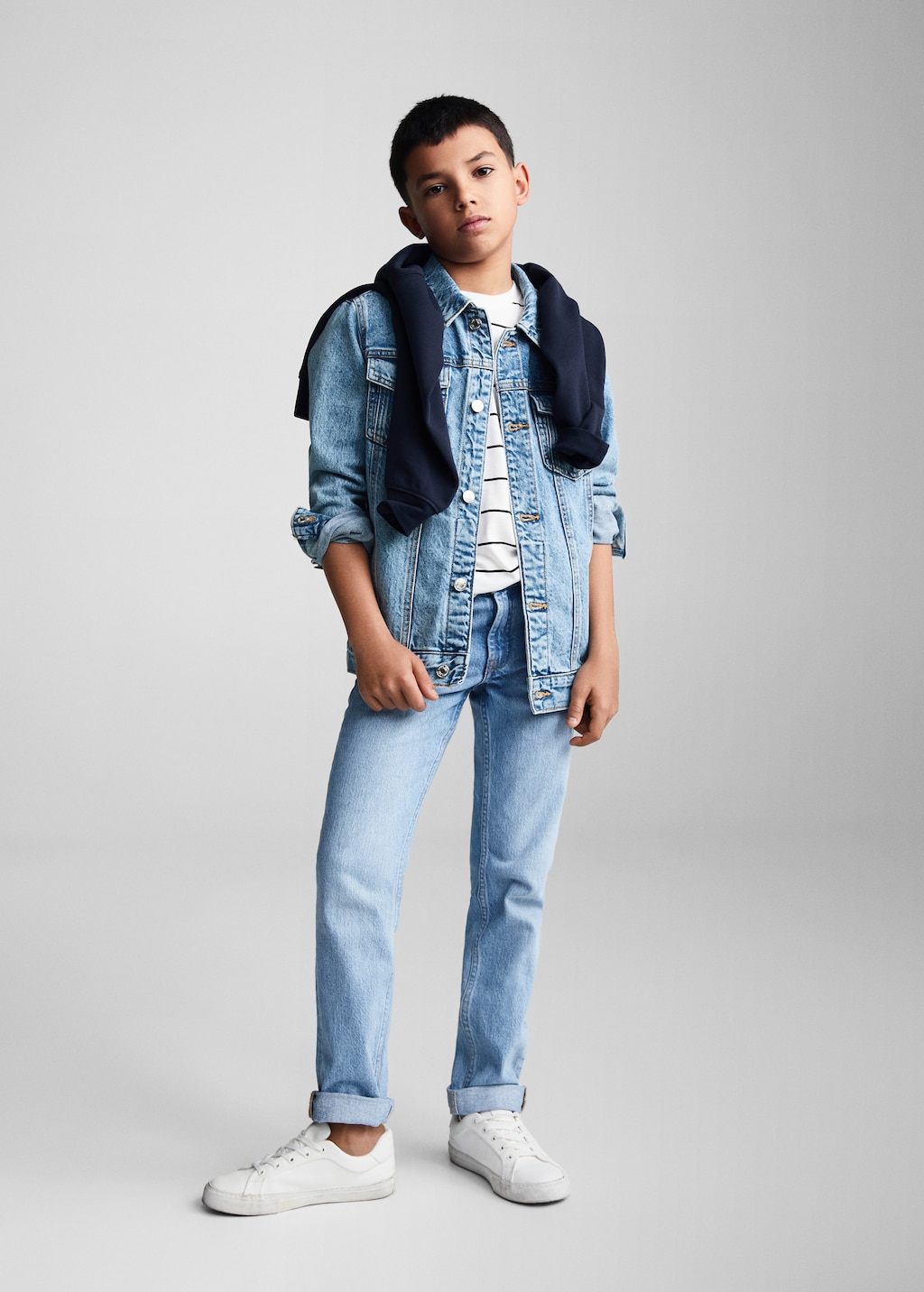 Veste jean poches Enfants MANGO France metropolitaine
