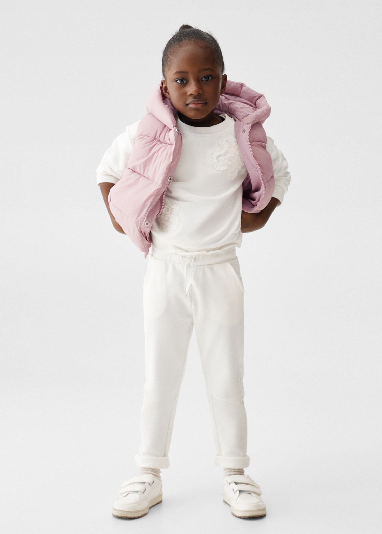 Pantalons jogger cotó - Pla general