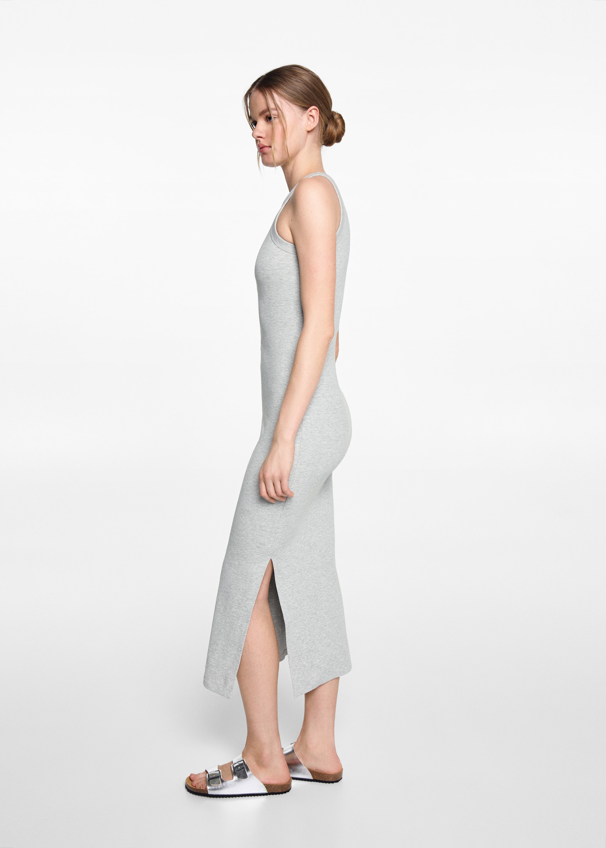 Fitted midi-dress - General plane
