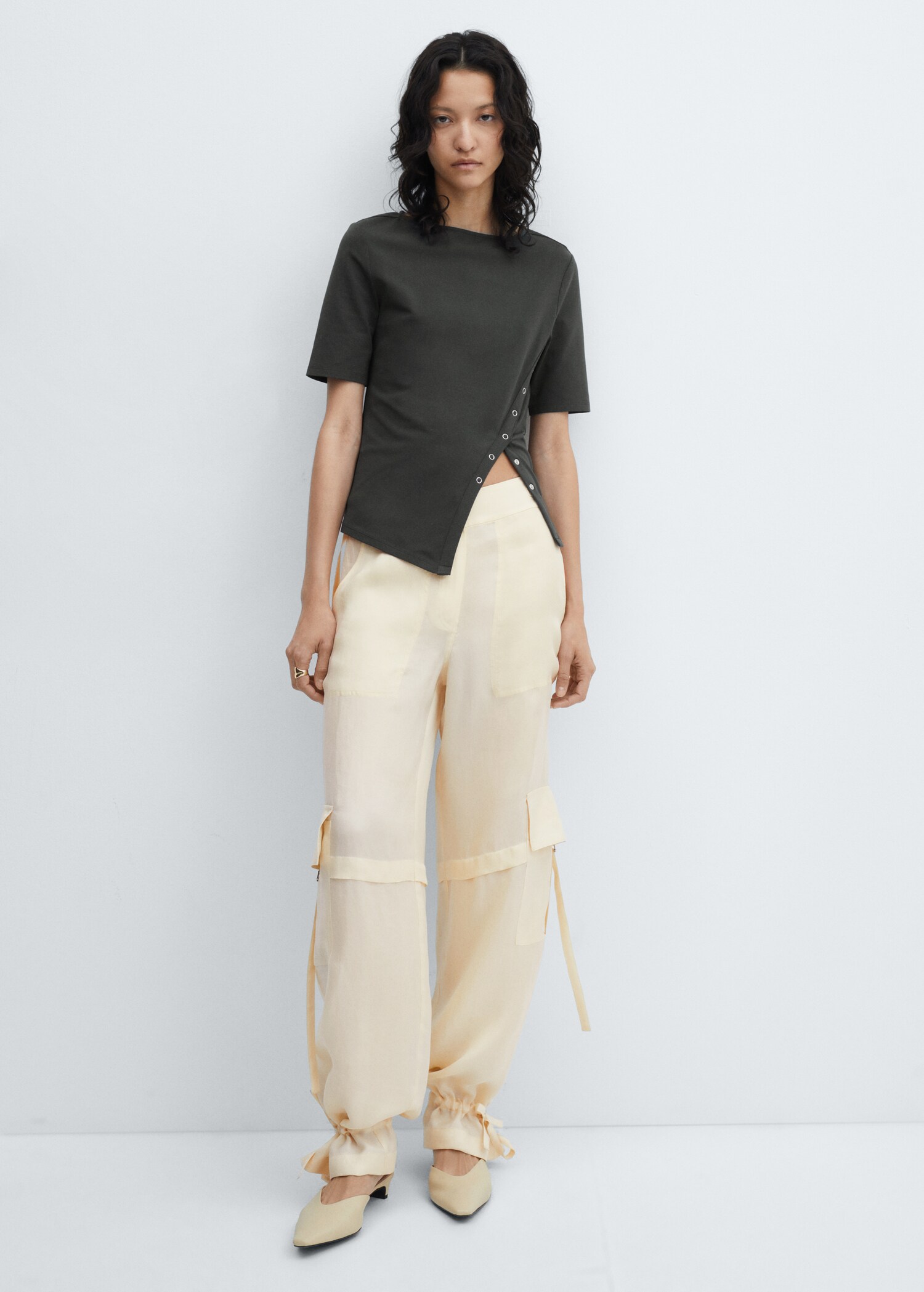 Pamučna majica s prorezom - Opći prikaz