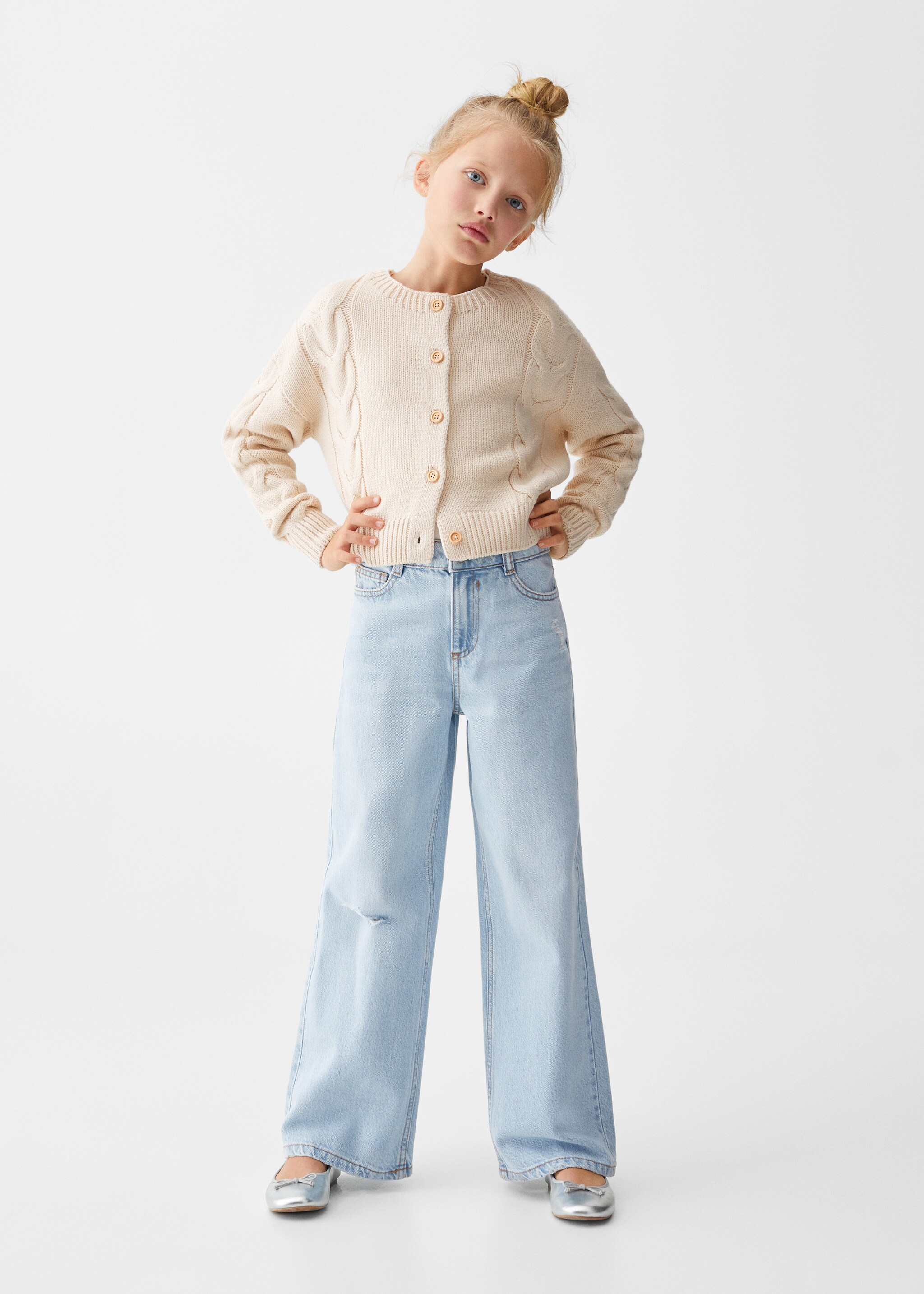 Jeans wide leg - General plane