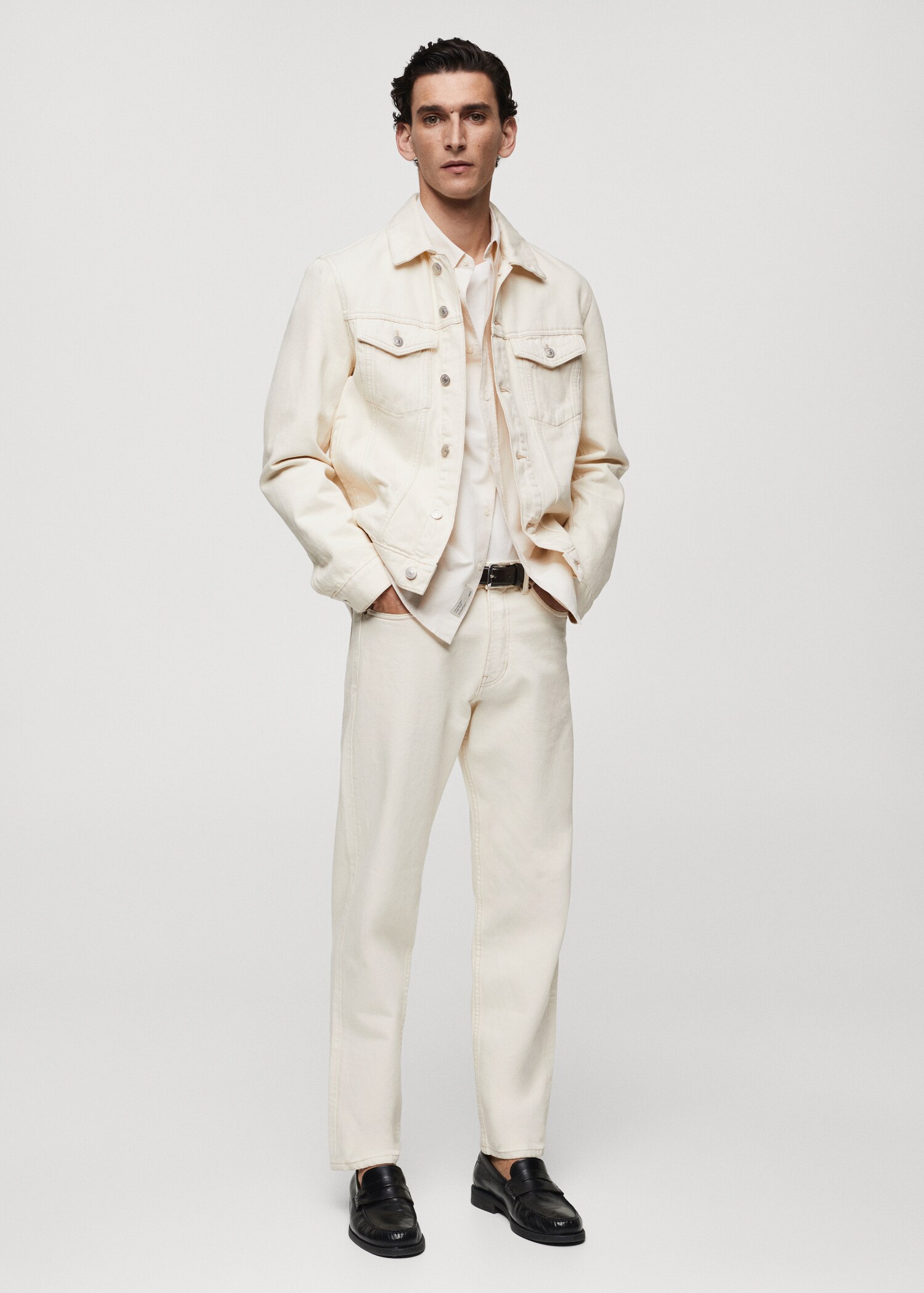Bob straight-fit jeans - General plane