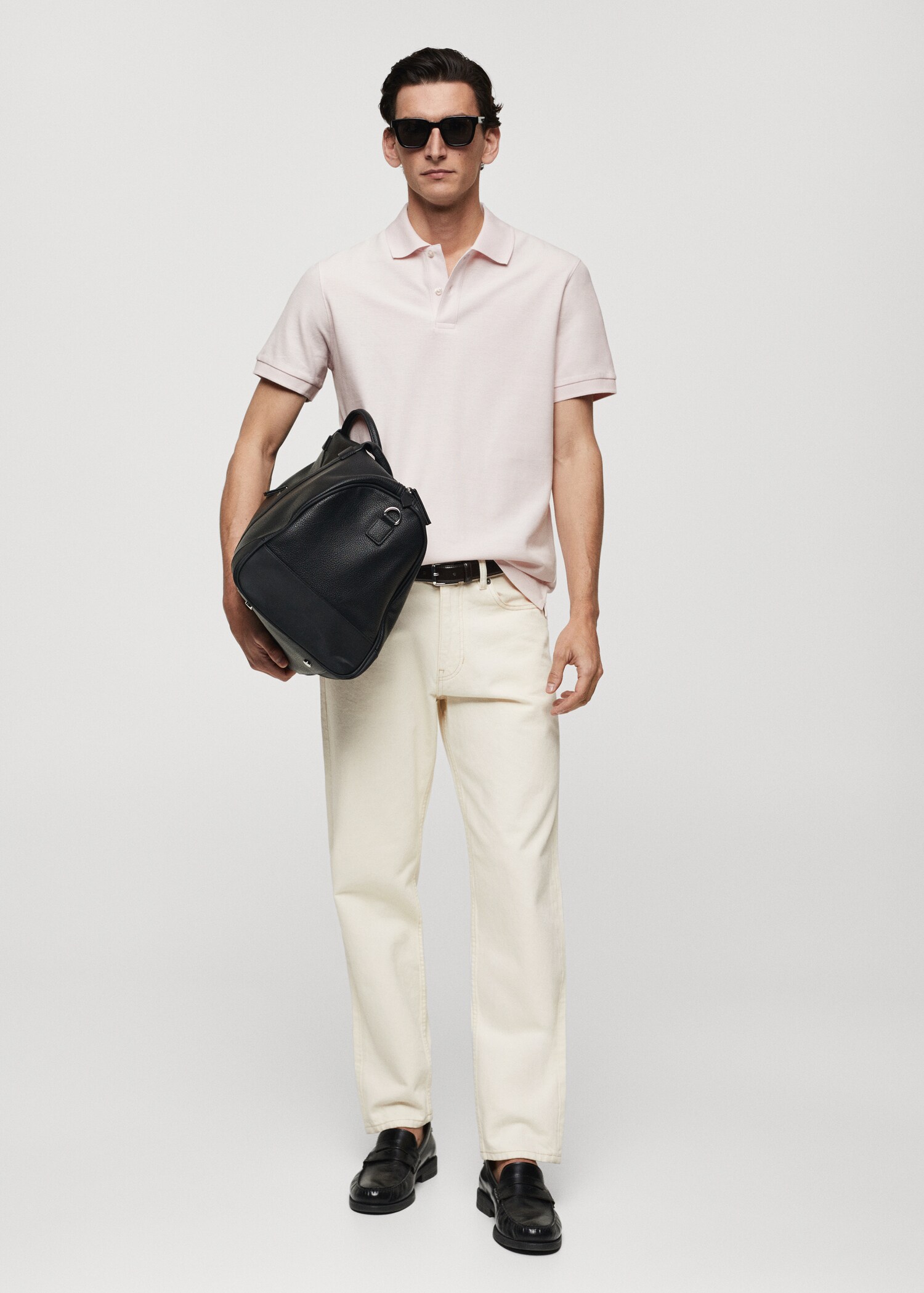 Polo 100 % piqué de coton - Plan général