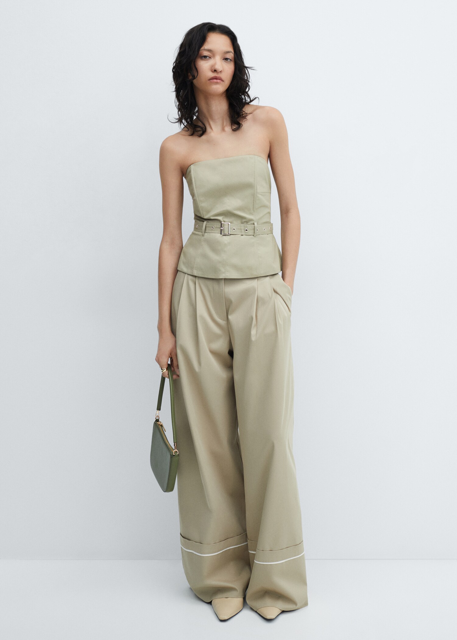 Top bustier ceinture - Plan général