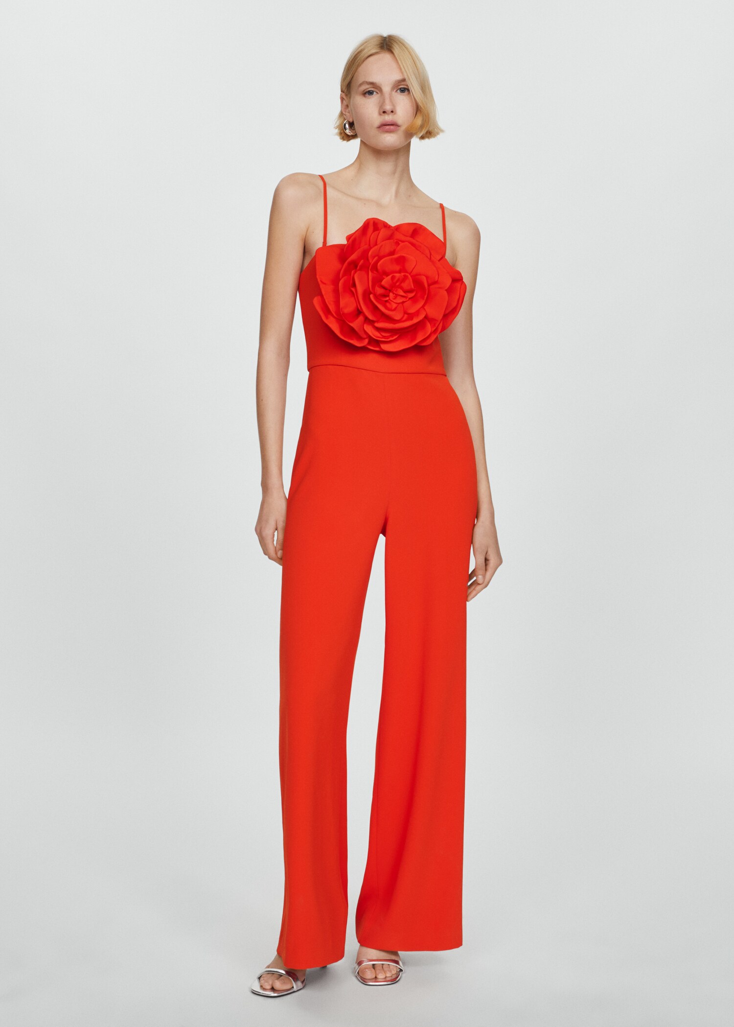 Floral maxi-jumpsuit - General plane