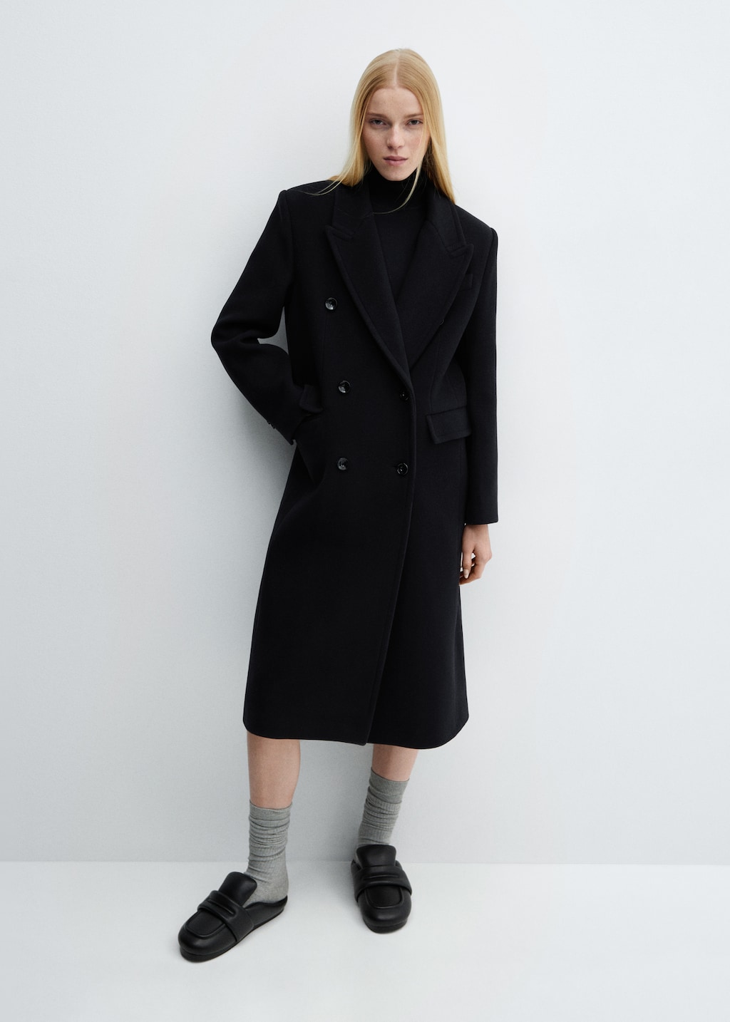 Quilted slingback loafer - Woman | MANGO United Kingdom