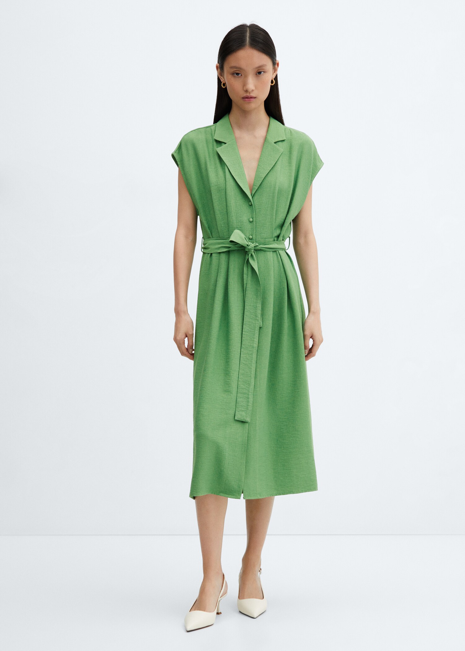 Button shirt dress - General plane