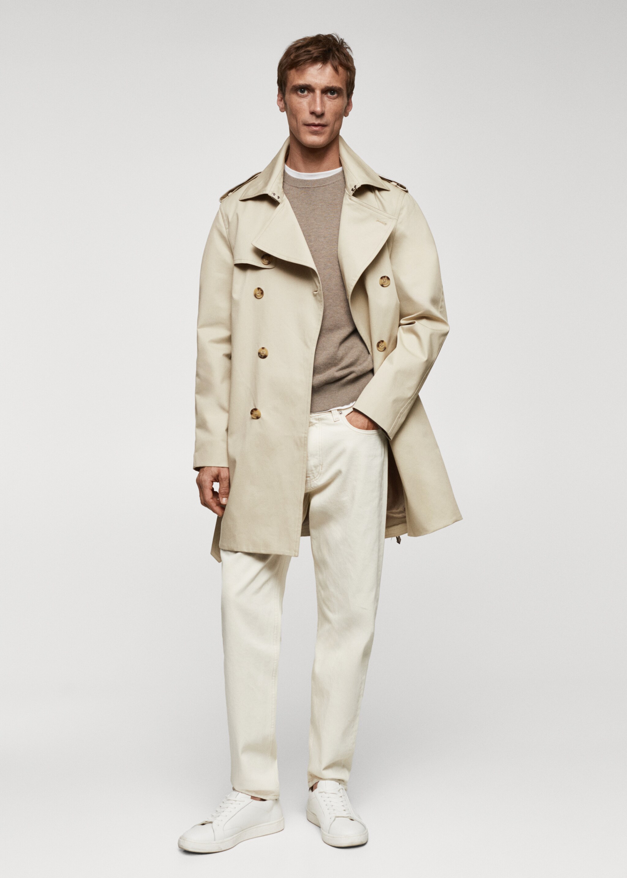 Gabardina clásica water repellent - Plano general