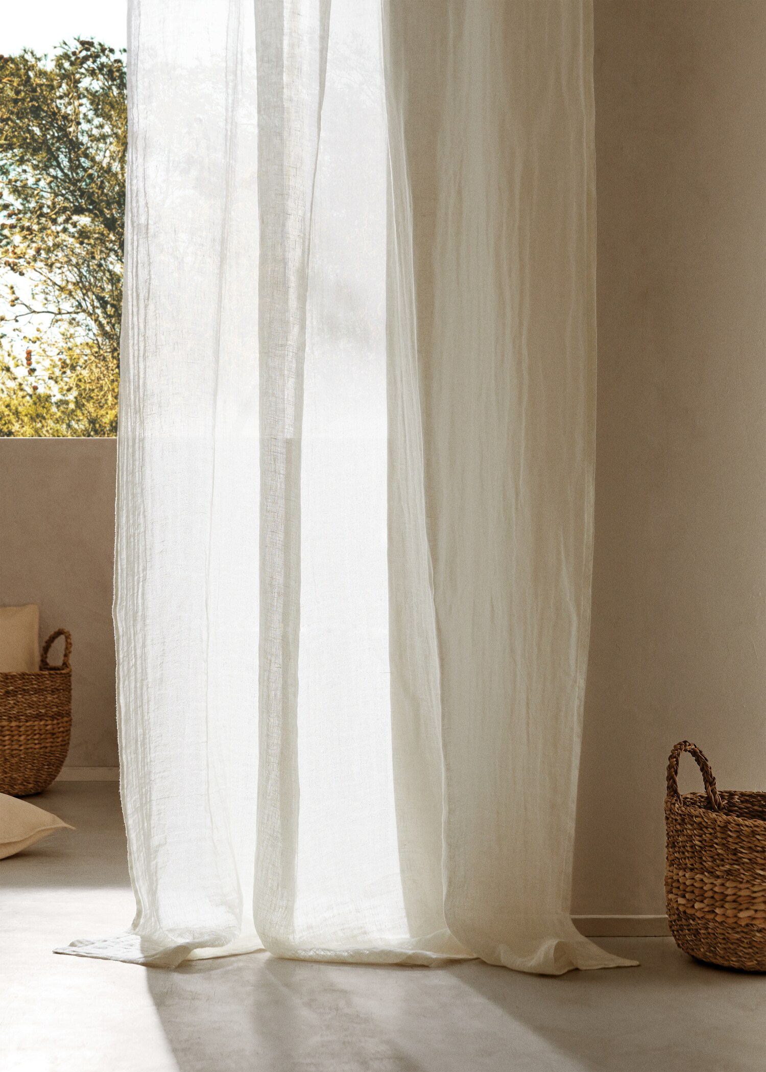 100% curtain linen 145x260cm - General plane