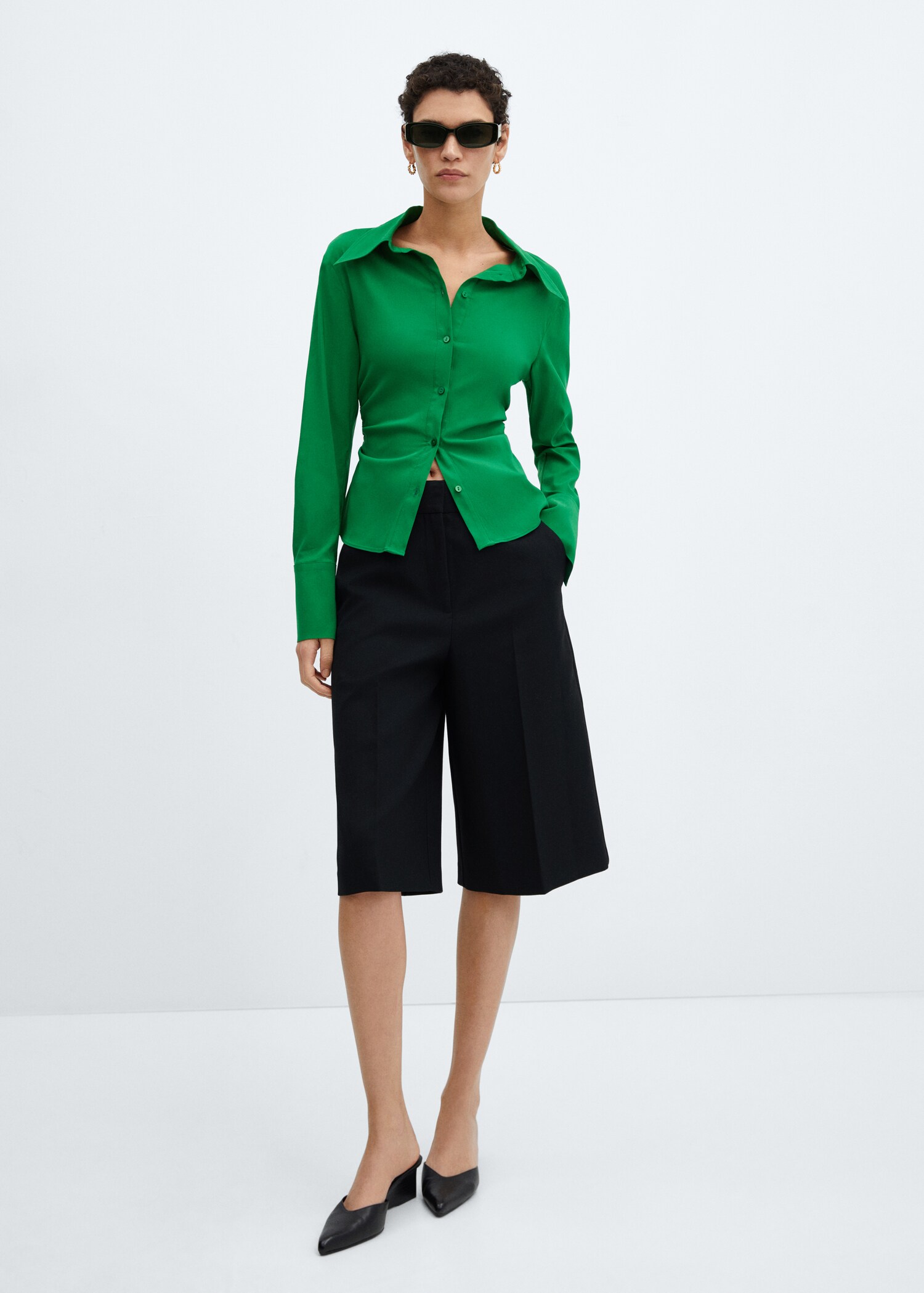 Chemise détail froncé - Plan général
