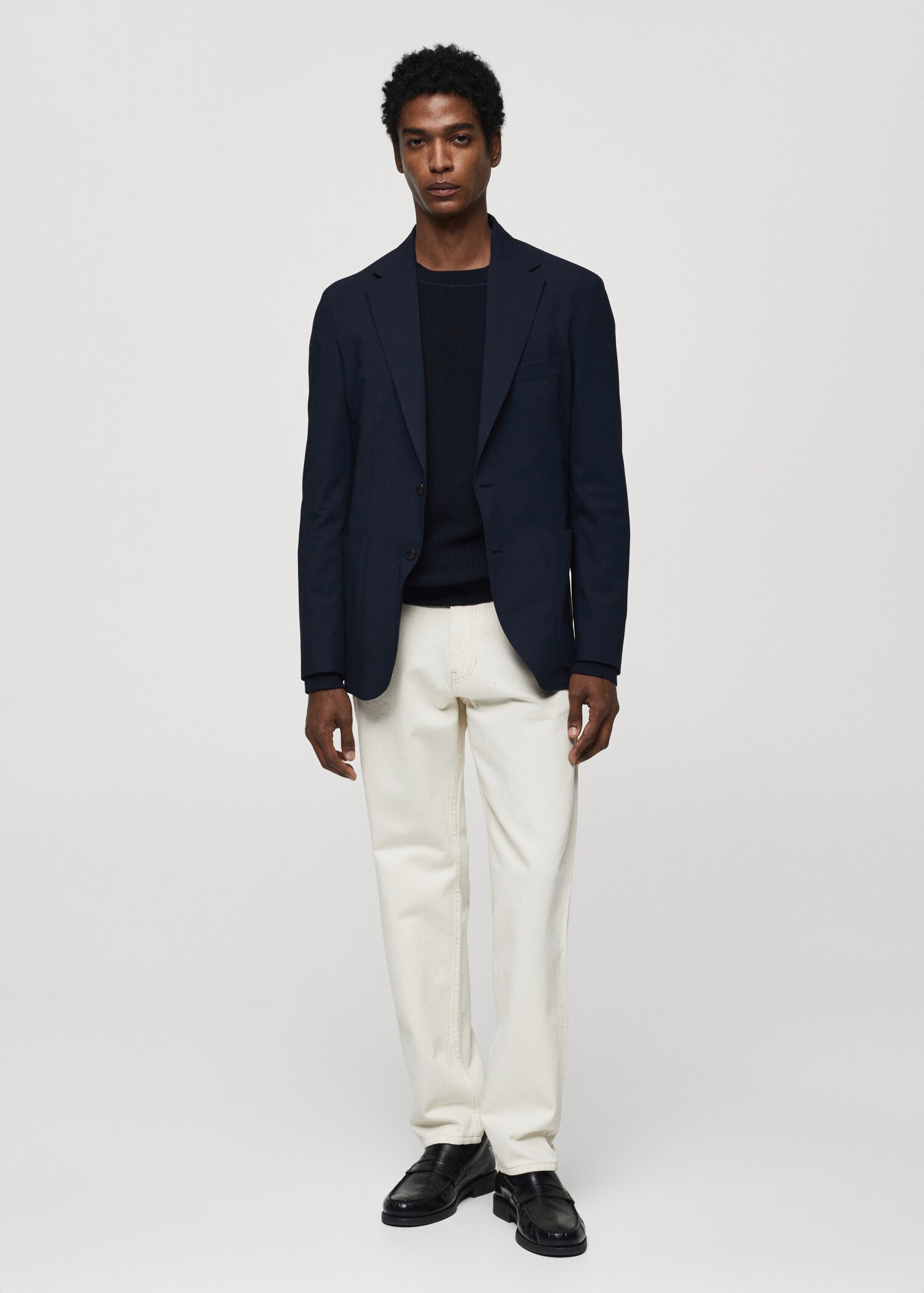 Slim fit blazer ceket - Genel plan