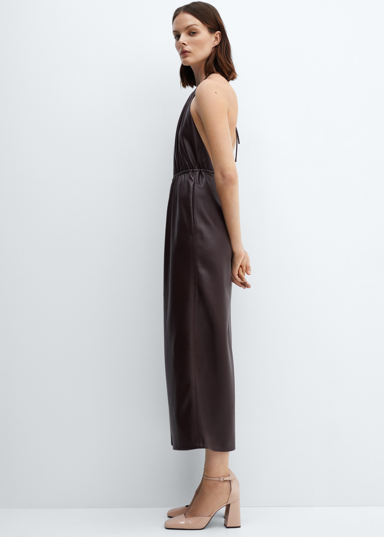 Patent-effect stiletto-heel shoes Women MANGO China