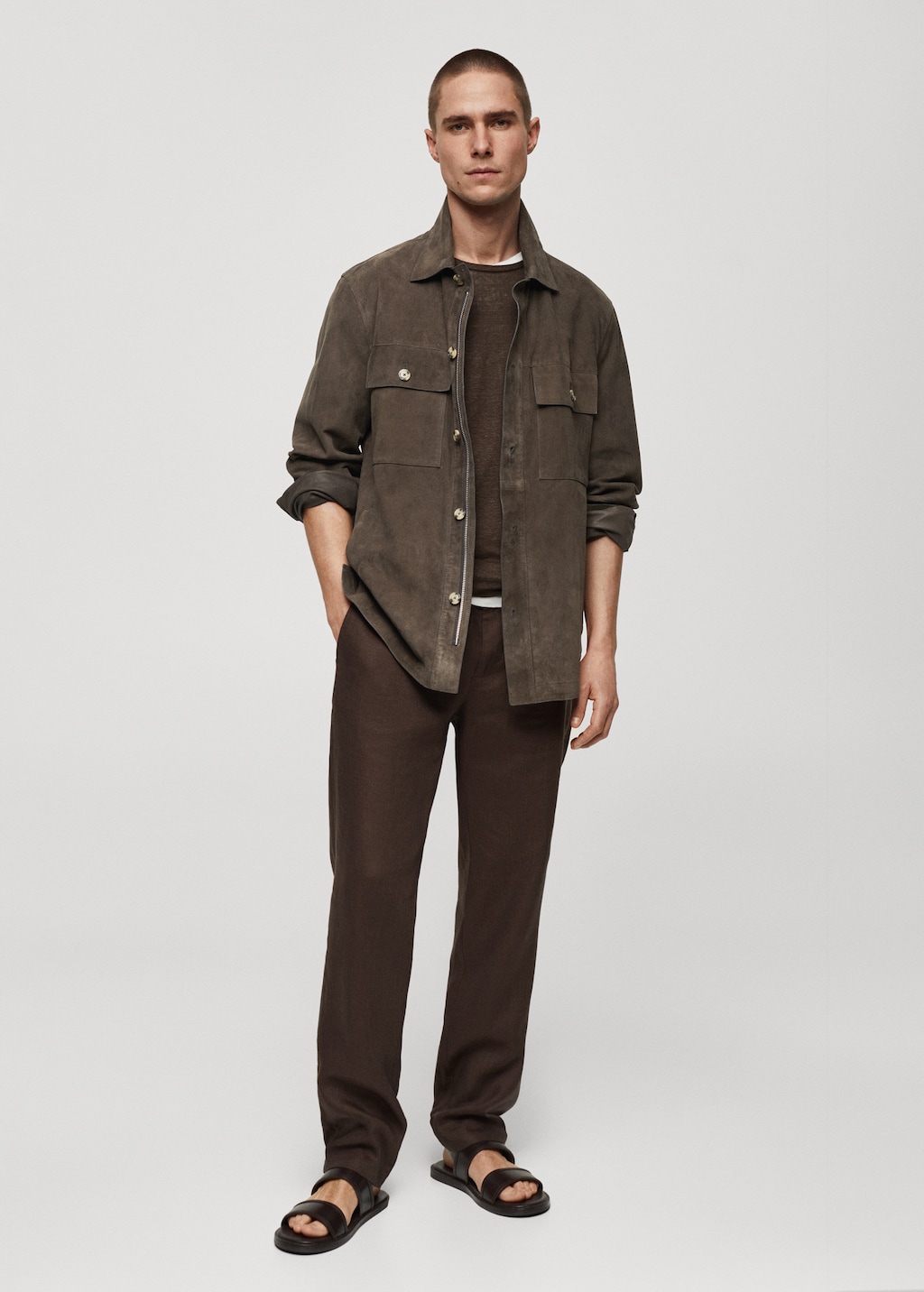 GIUNON suede touch jacket スエードタッチジャケット GIUNON suede touch jacket / スエードタッチジャケット