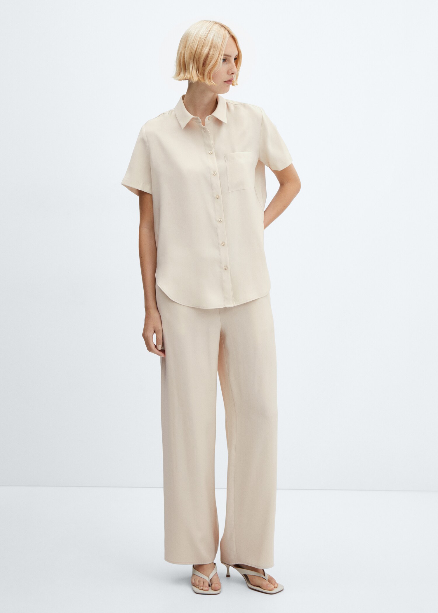 Short sleeve pocket shirt - General plane